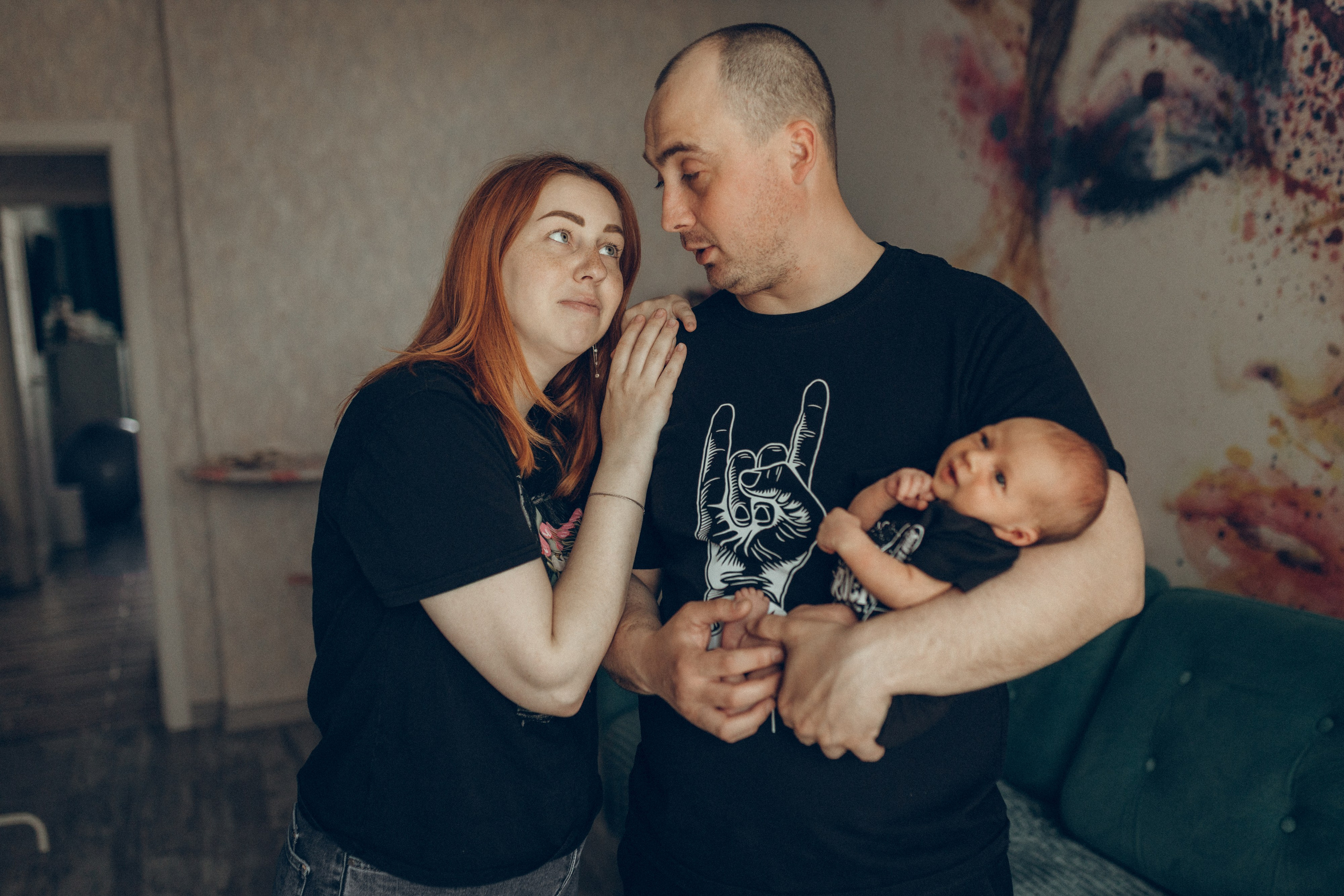 Света, Женя, Кирилл и Мышка. Семейный фотограф и фотограф на роды в Ростове-на-Дону Мухина Виктория