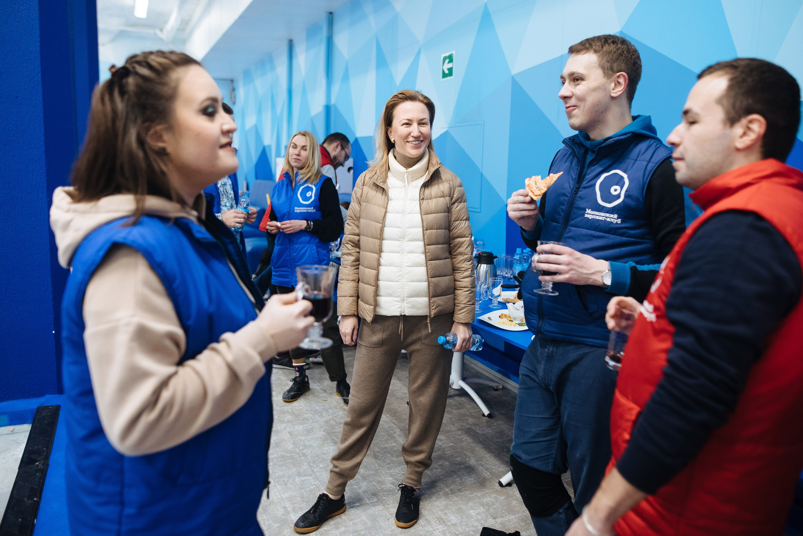 Корпоратив в кёрлинге. Свадебный и семейный фотограф Екатерина Иванова