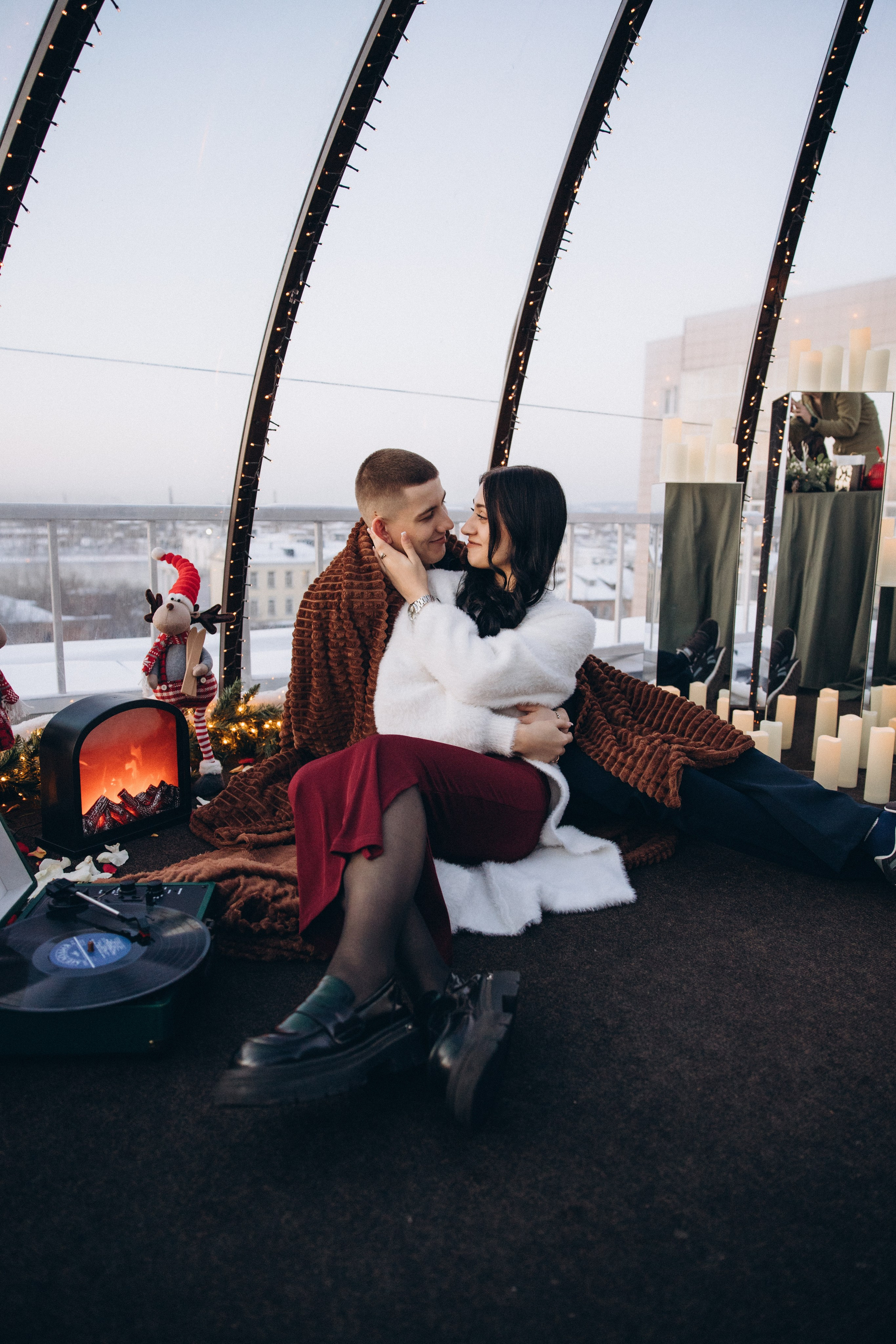 Свидание на крыше. Свадебный, семейный фотограф в Иркутске Светлана Макаричева