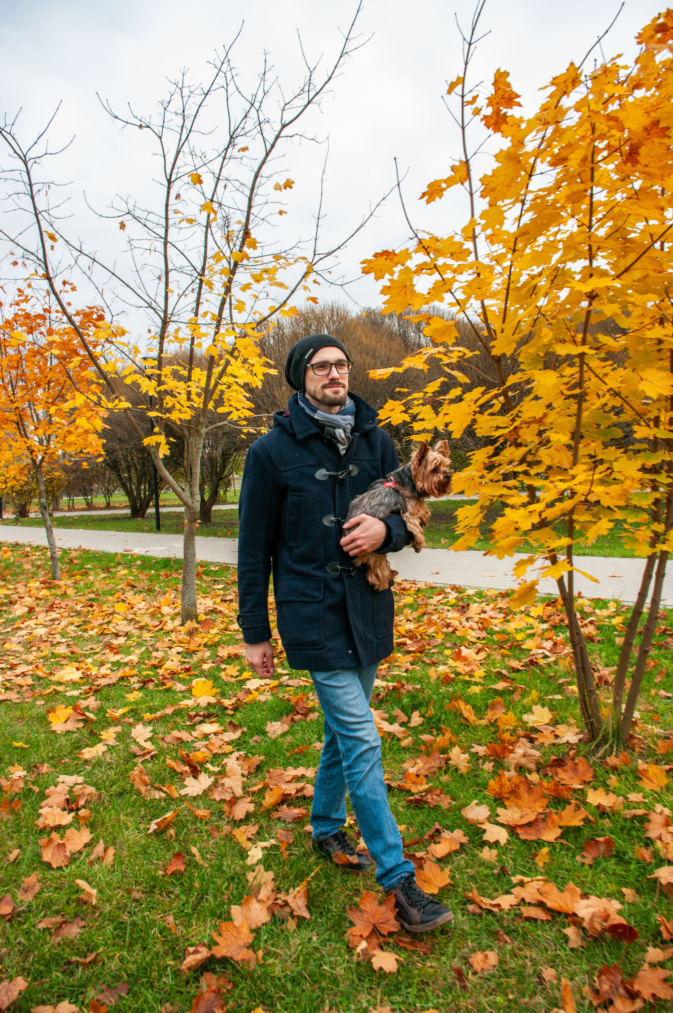 Прогулка. Арсентий и Надя, Кася и Шкед. Фотограф в Москве Леонид Калесник