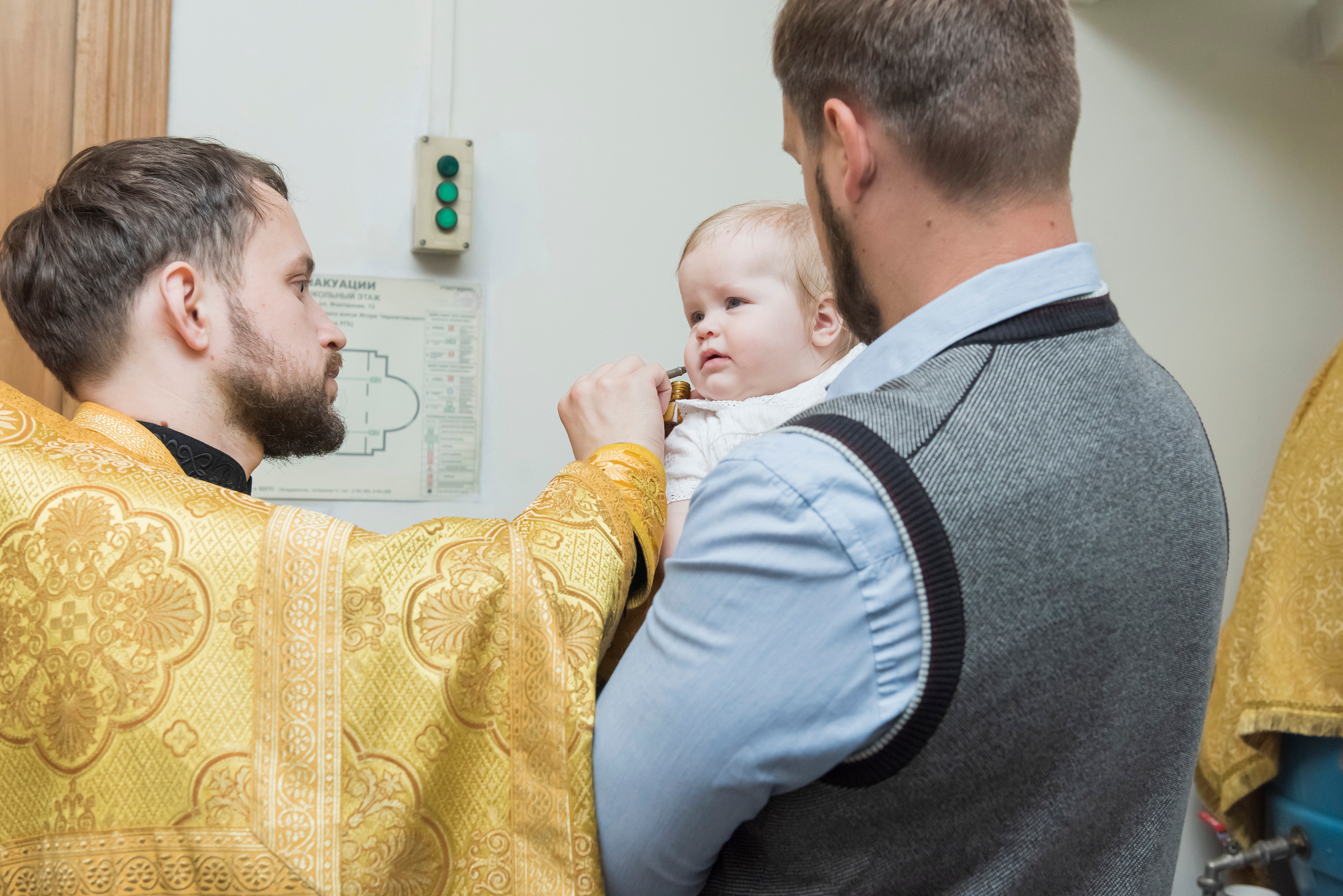 Крещение Полины. Семейный и свадебный фотограф во Владивостоке