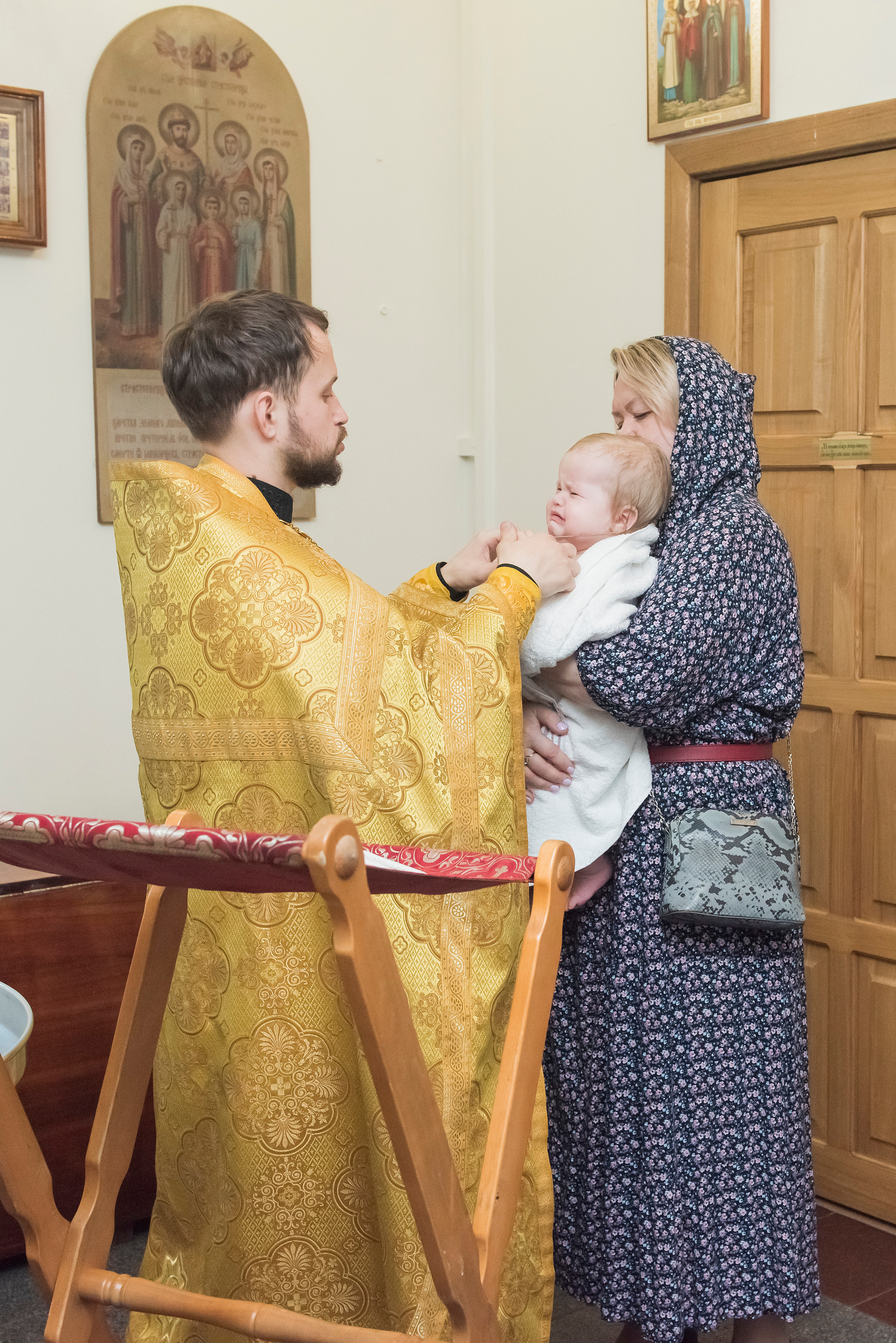 Крещение Полины. Семейный и свадебный фотограф во Владивостоке