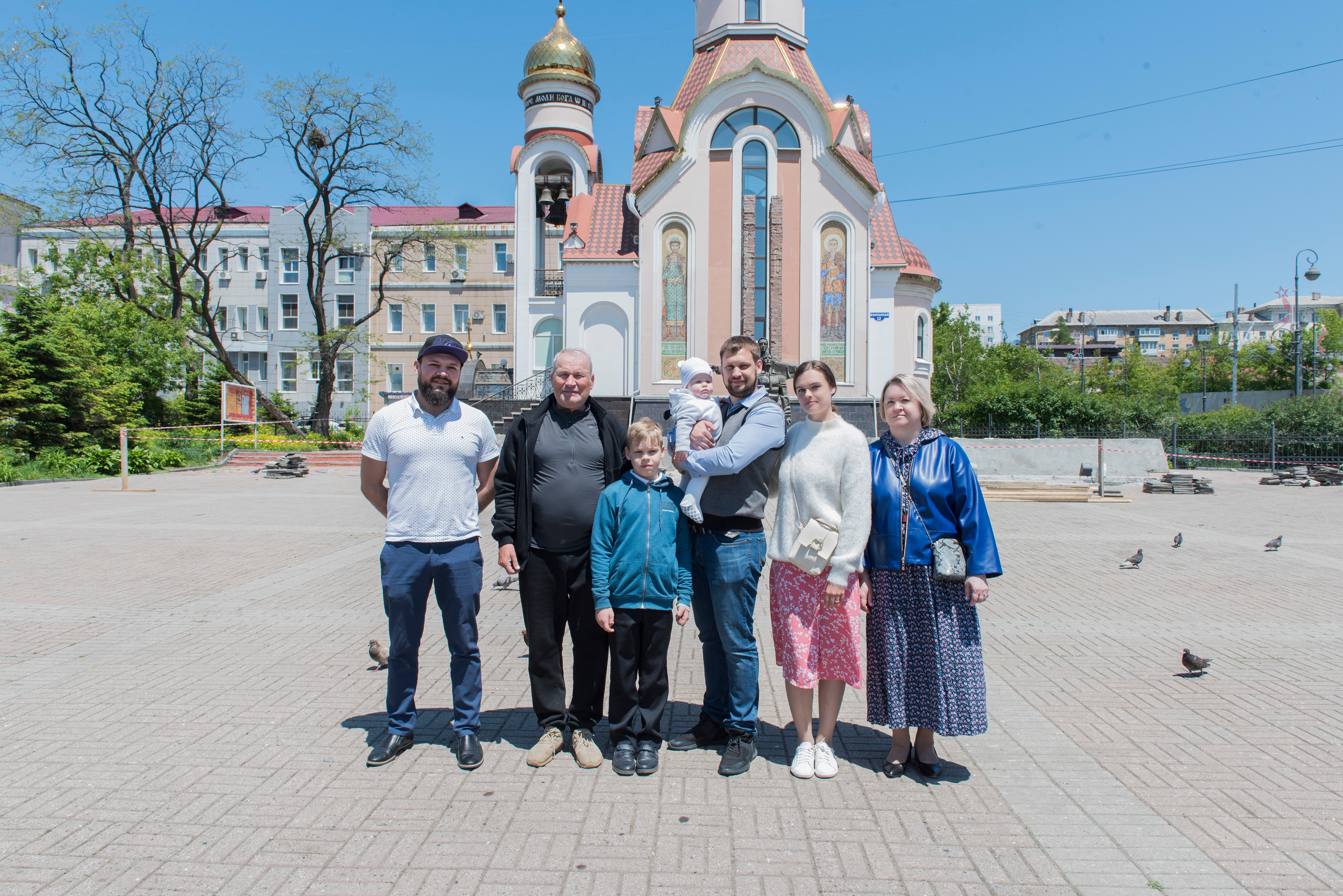 Крещение Полины. Семейный и свадебный фотограф во Владивостоке