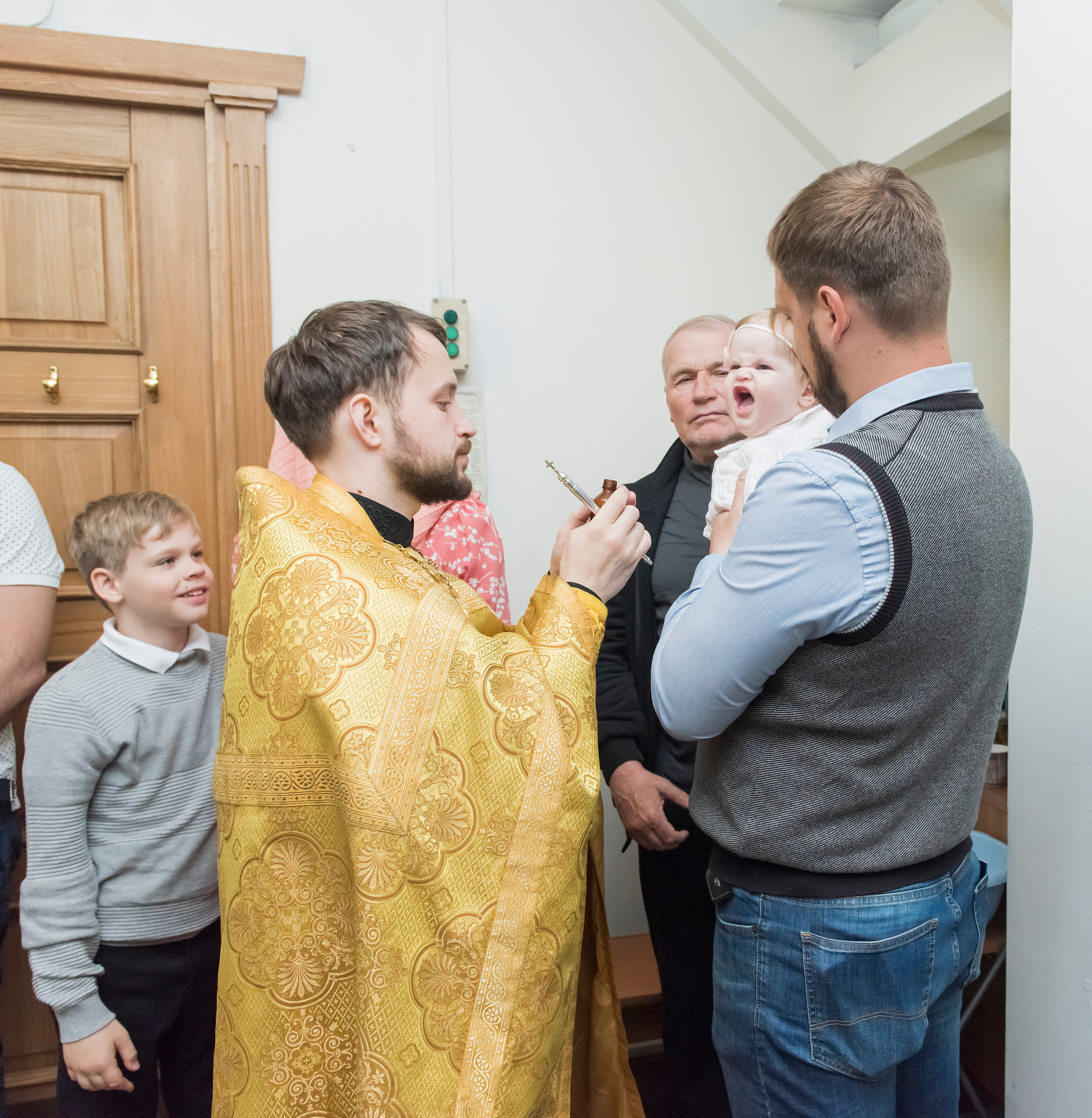 Крещение Полины. Семейный и свадебный фотограф во Владивостоке