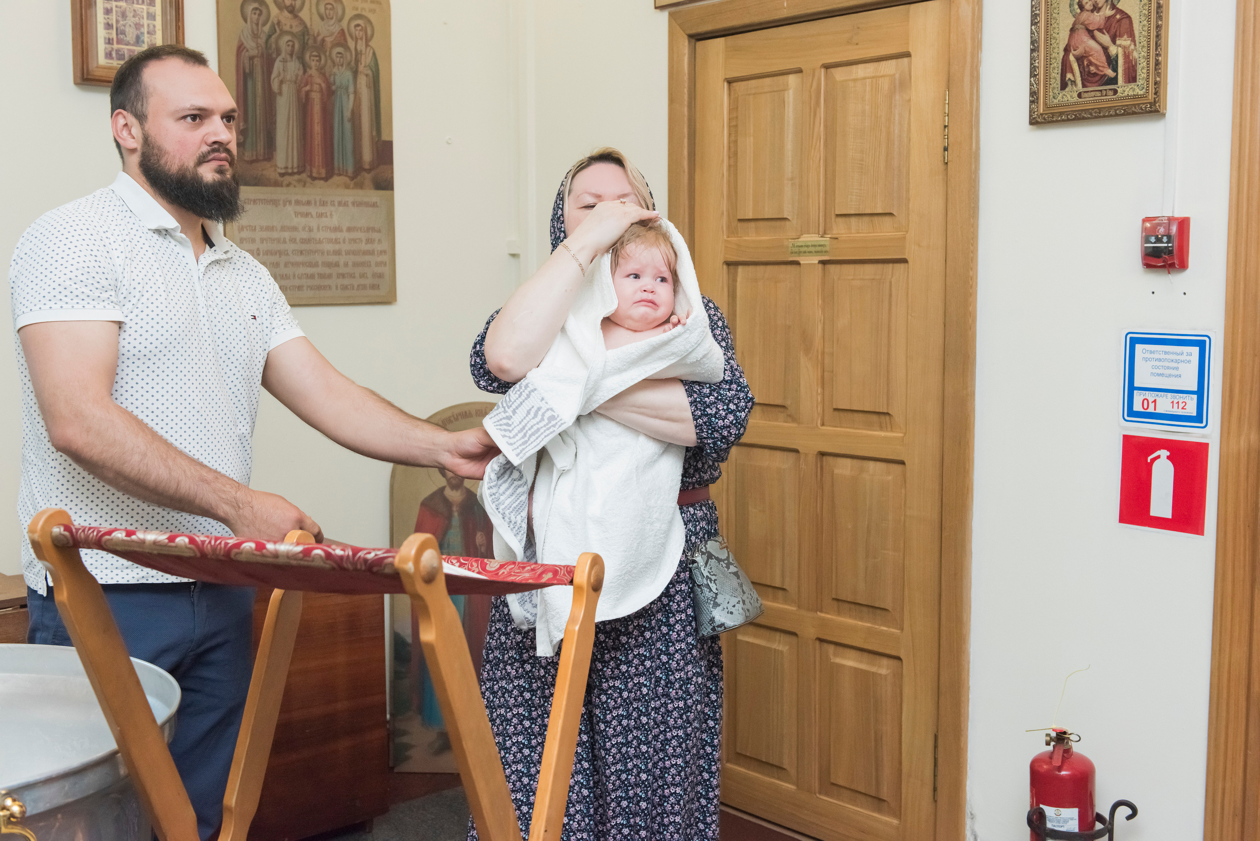 Крещение Полины. Семейный и свадебный фотограф во Владивостоке