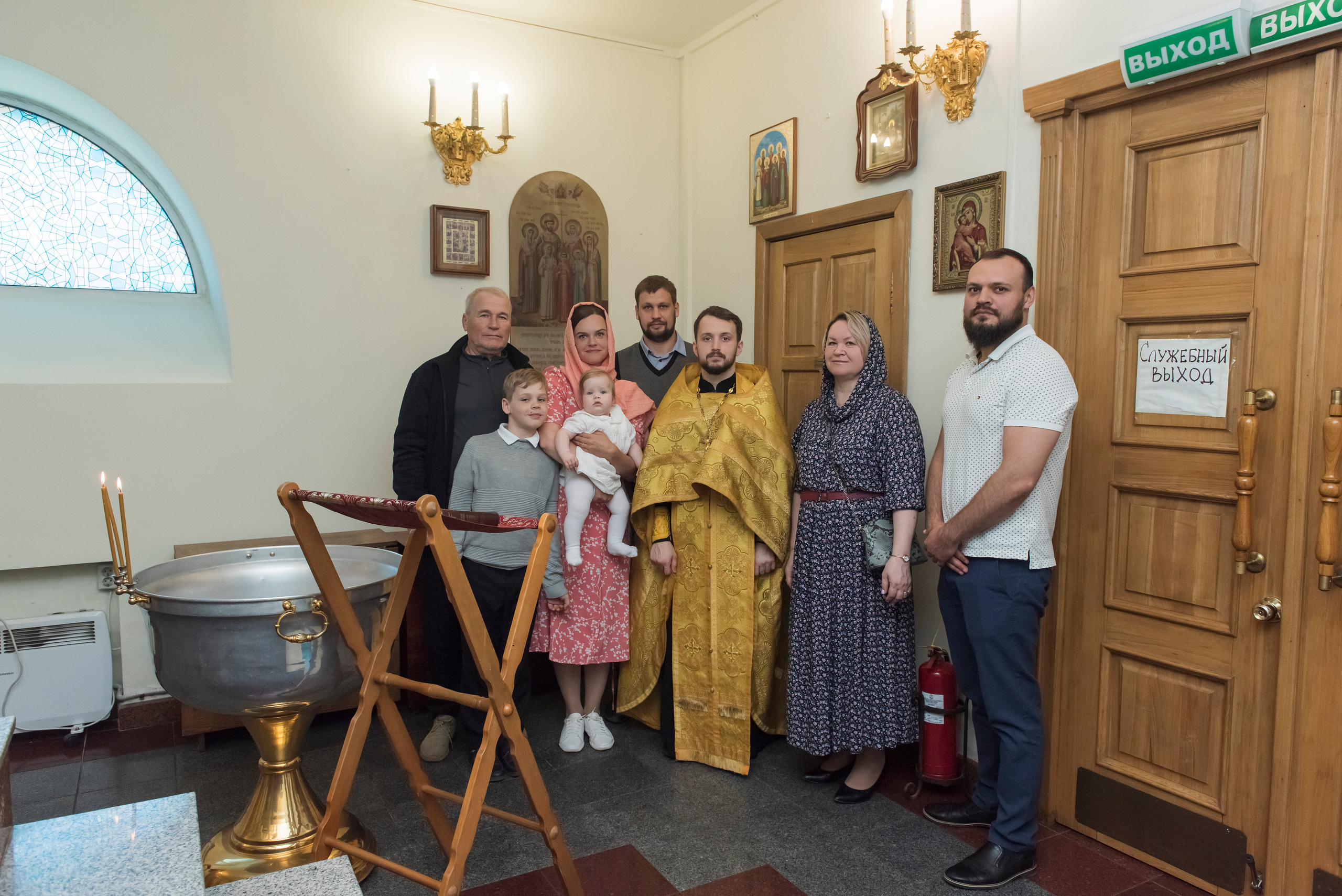 Крещение Полины. Семейный и свадебный фотограф во Владивостоке