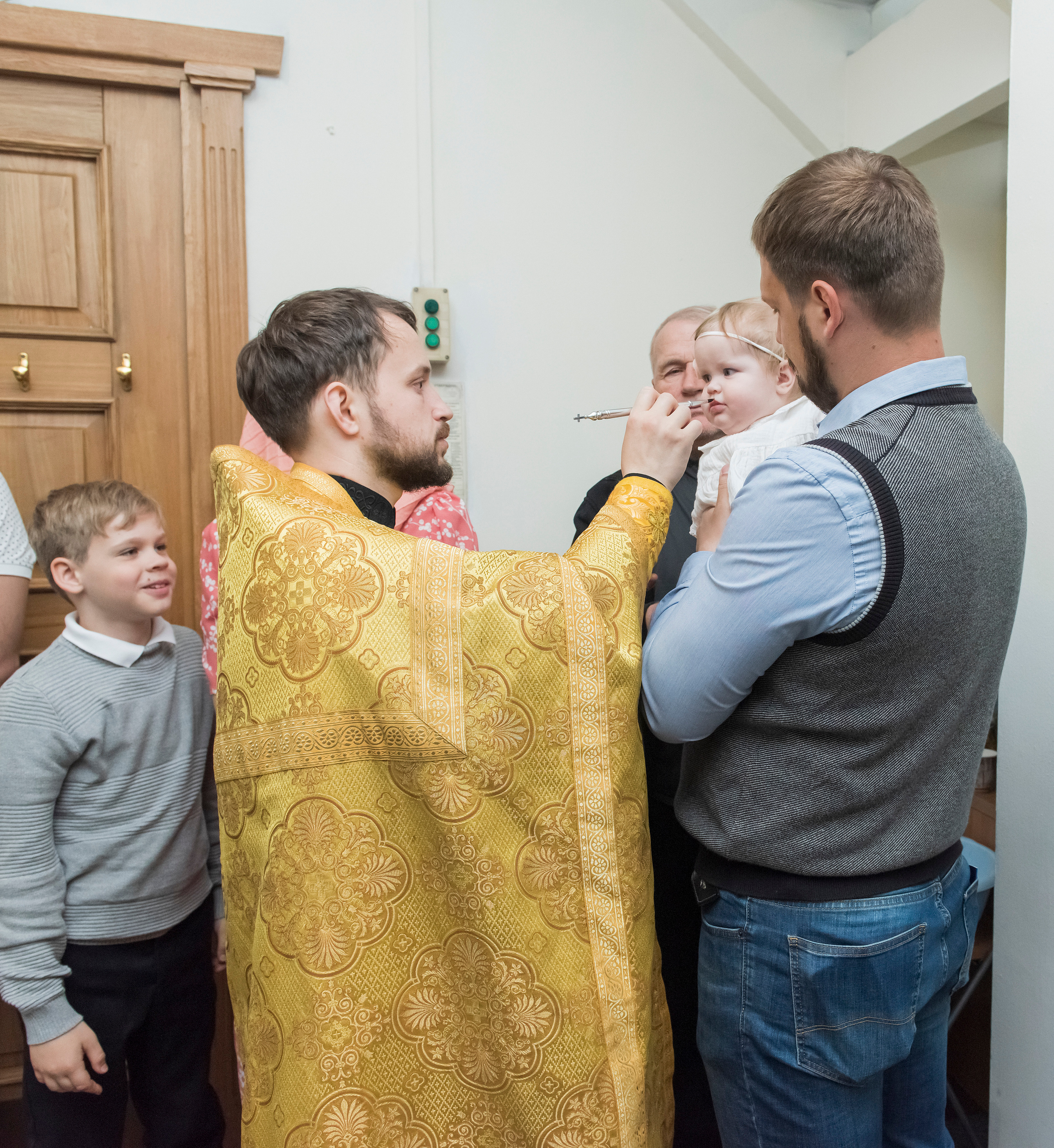 Крещение Полины. Семейный и свадебный фотограф во Владивостоке