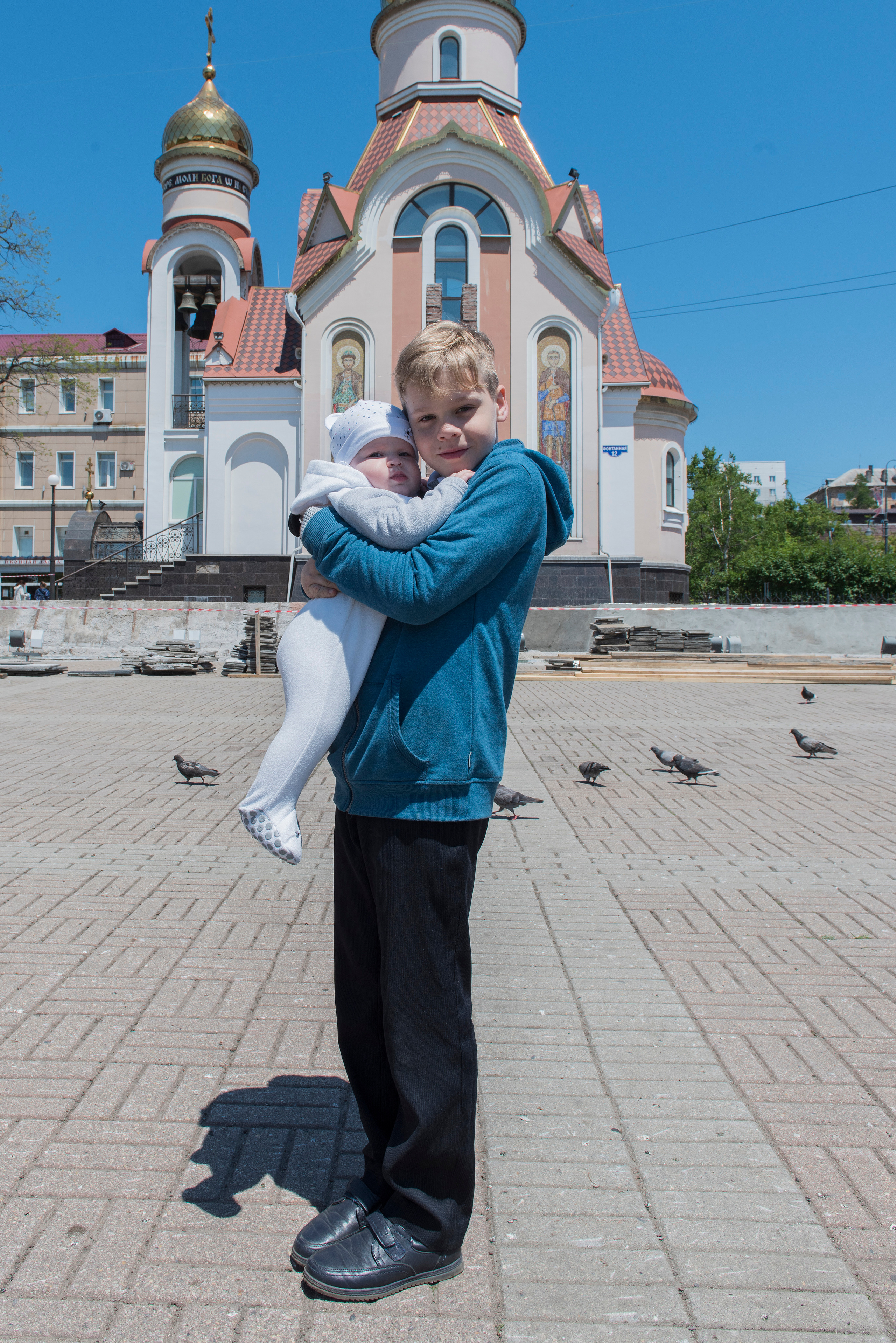 Крещение Полины. Семейный и свадебный фотограф во Владивостоке