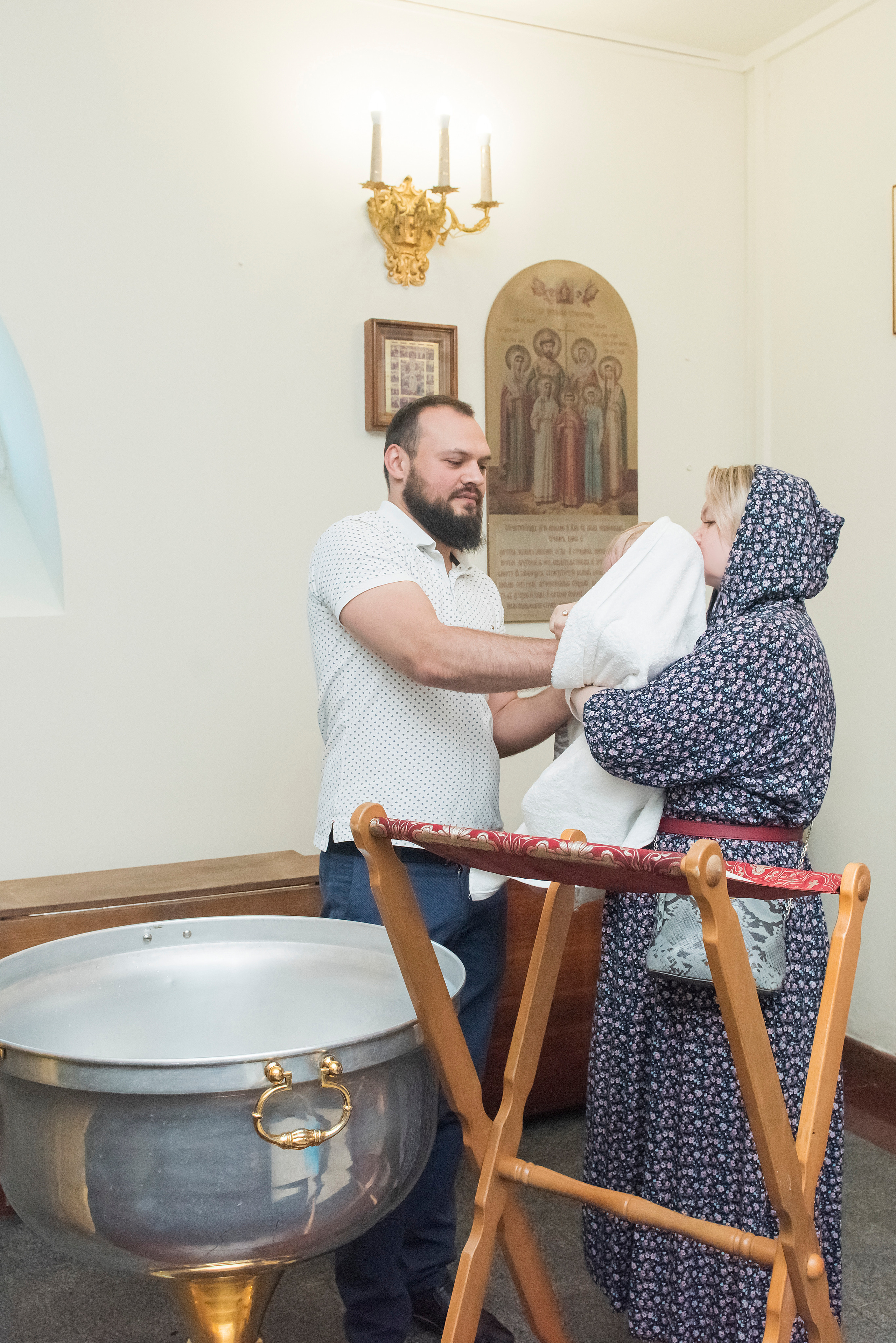 Крещение Полины. Семейный и свадебный фотограф во Владивостоке