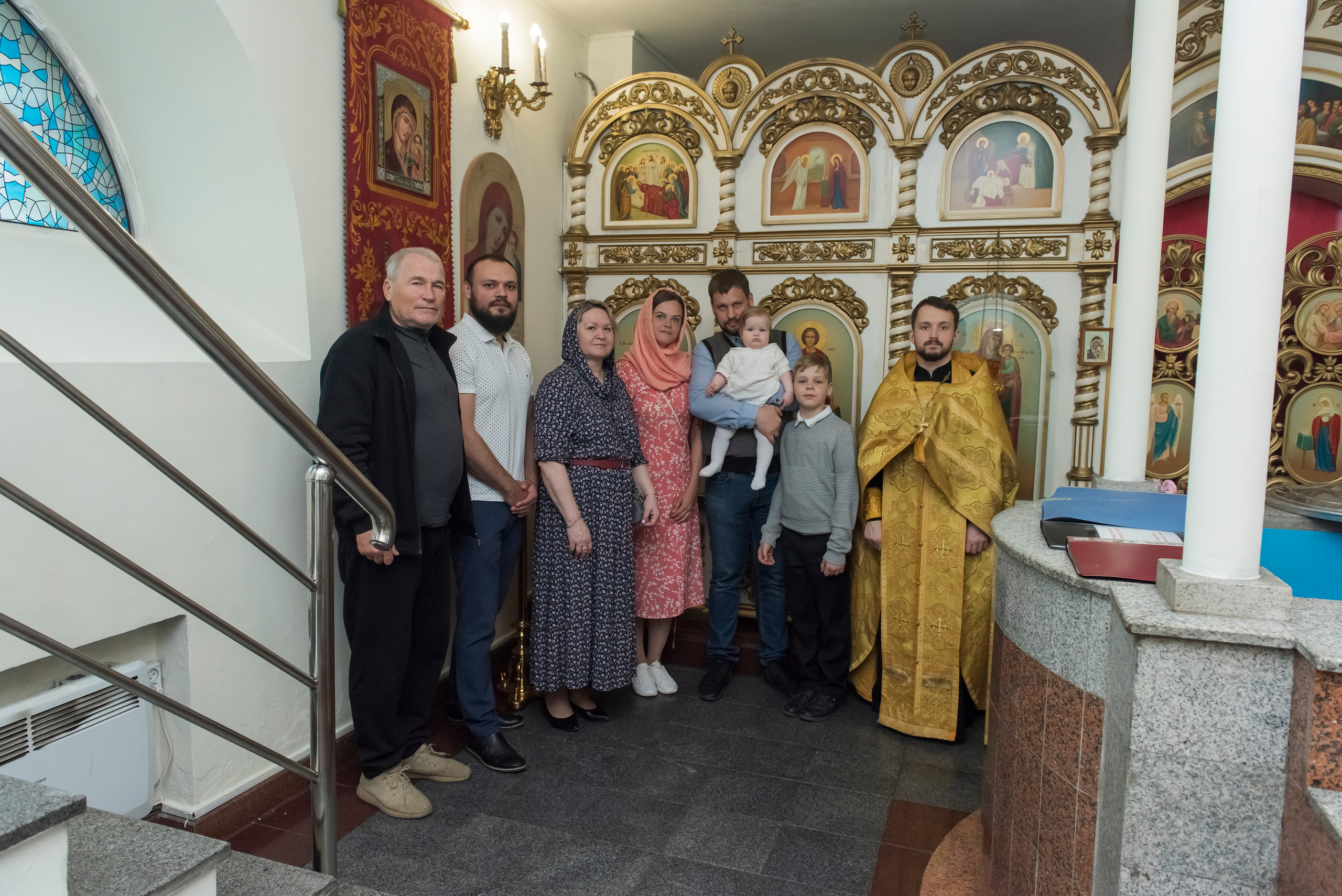 Крещение Полины. Семейный и свадебный фотограф во Владивостоке