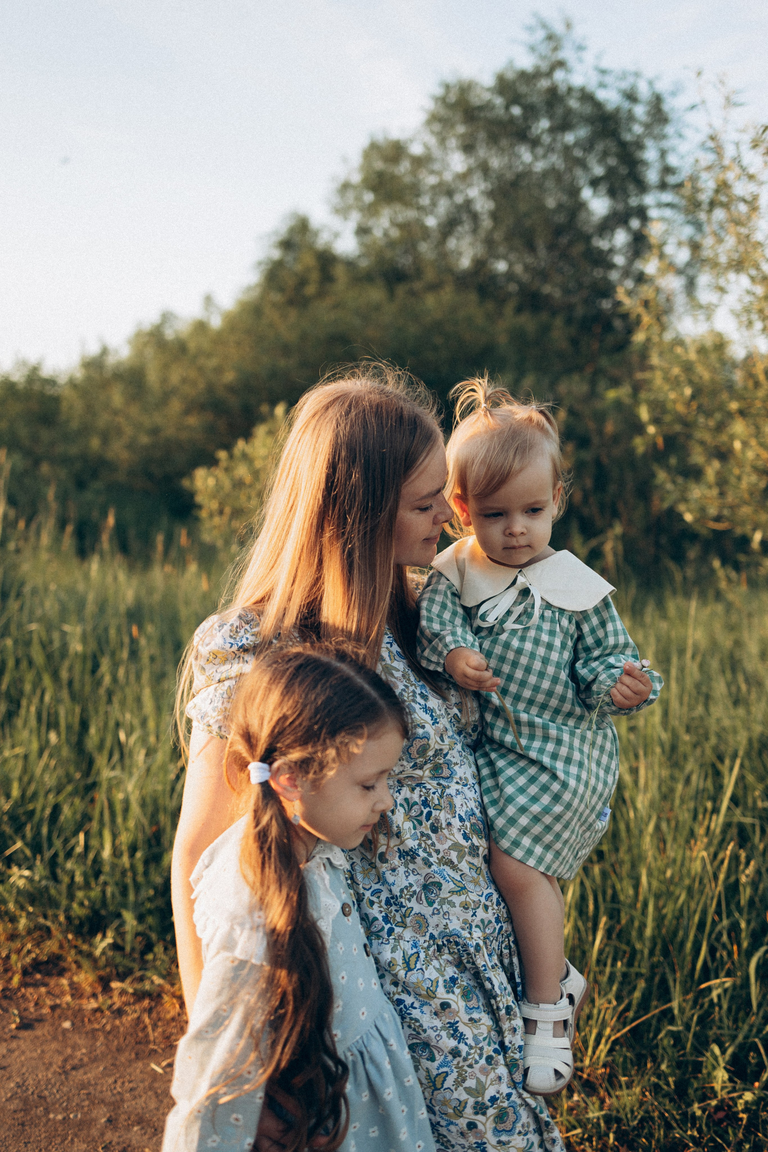 Оля, Ксюша и Юля. Фотограф Елена Рябцева