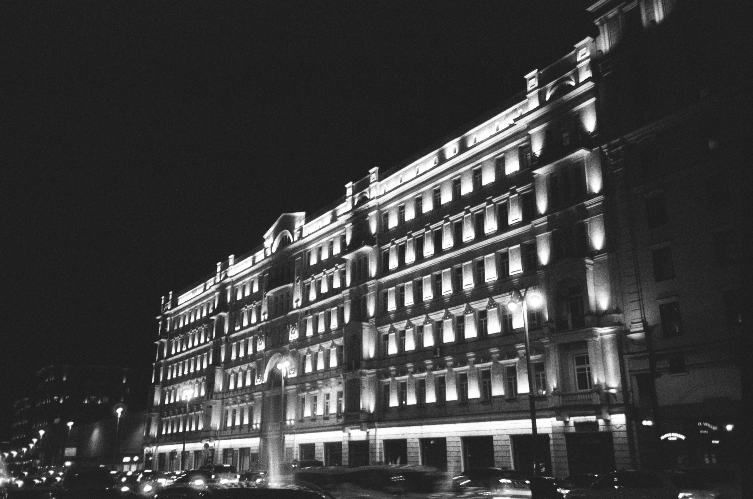 Cosina CX-1 / Fomapan 400 Action / Концерт Розенбаума, Музей Архитектуры