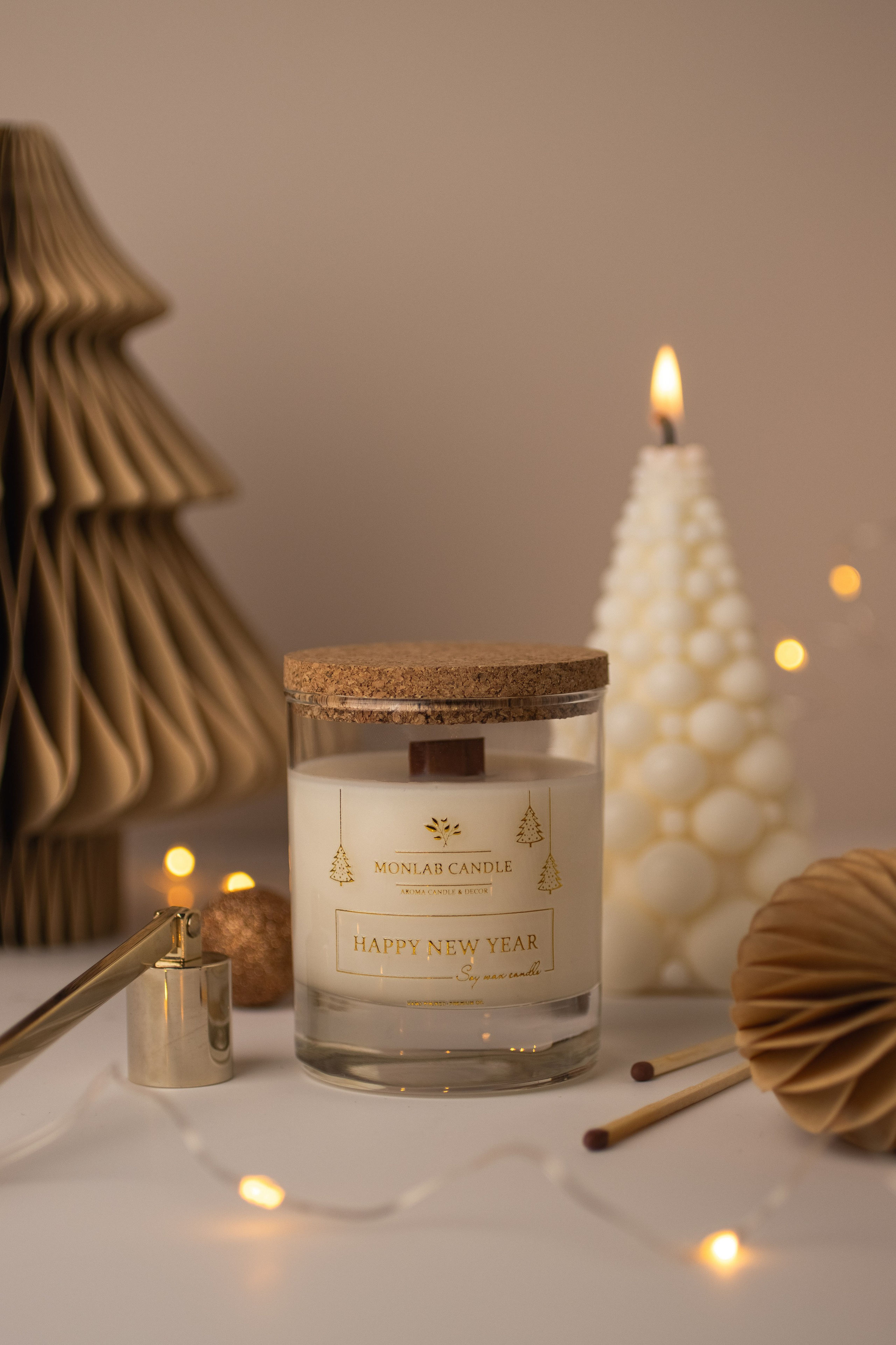 Новогодняя съемка свечей. Предметный фотограф в Балашихе Анастасия Михайлова