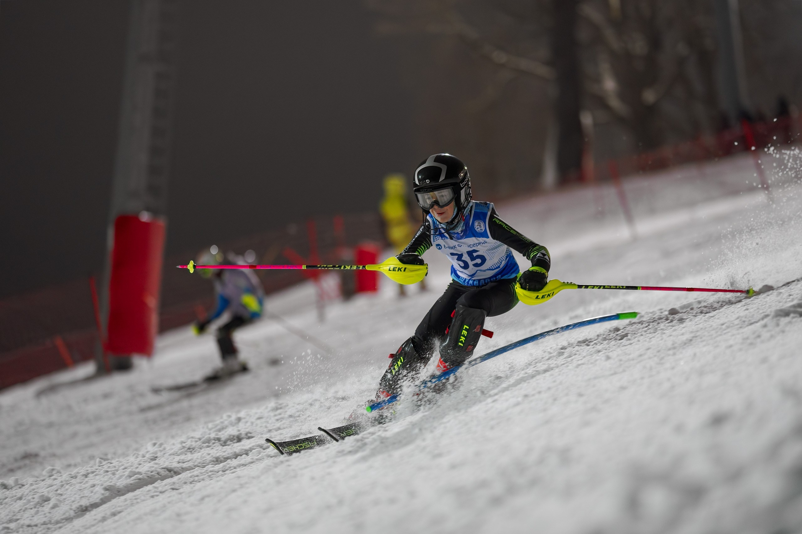 Соревнования Дмитровского городского округа по горнолыжному спорту «Открытие зимнего сезона» 2024-2025. Фотограф Студитский Евгений