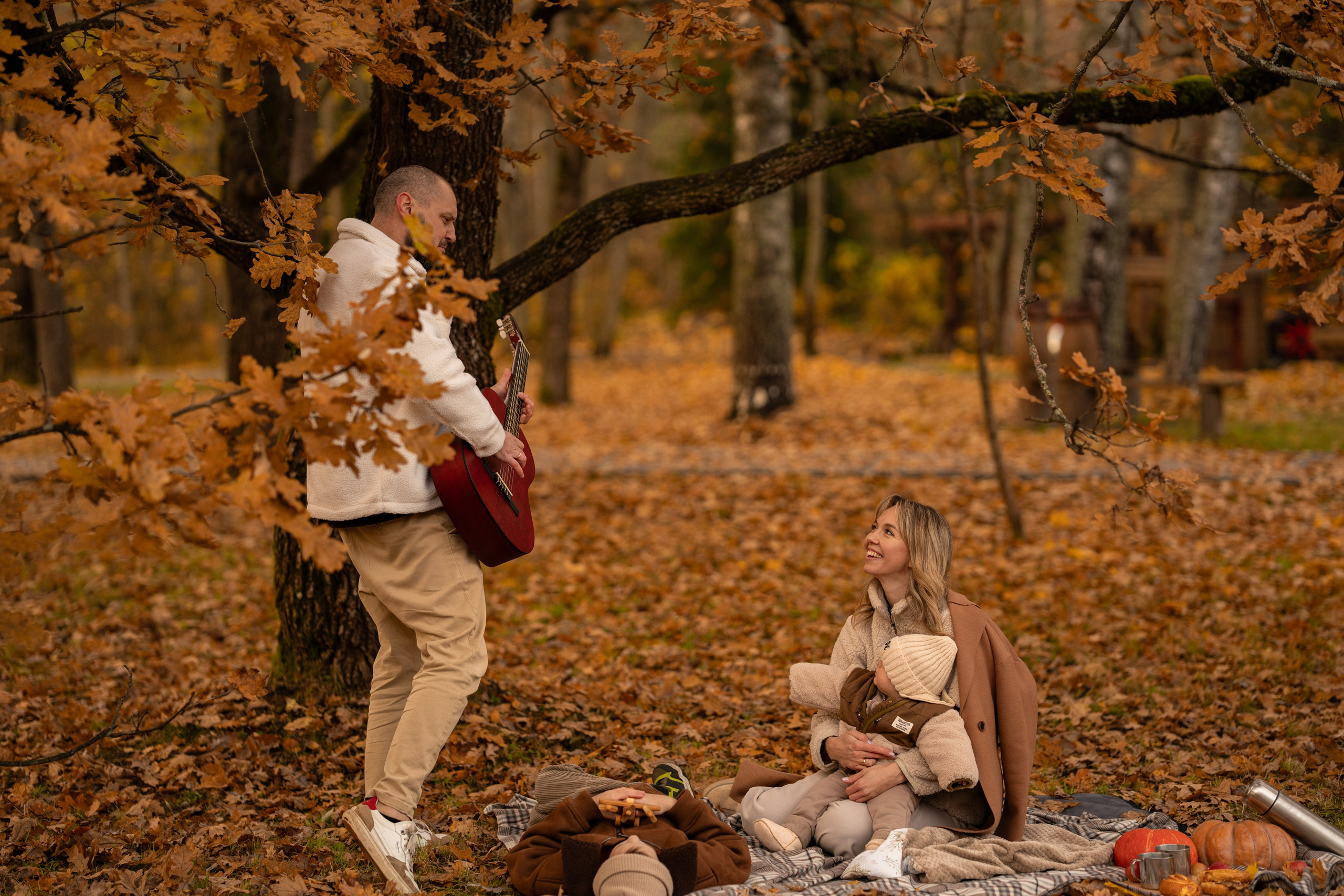 Осенняя теплая история в Зеленогорске. Семейный и портретный фотограф в Санкт-Петербурге Татьяна Гримоть