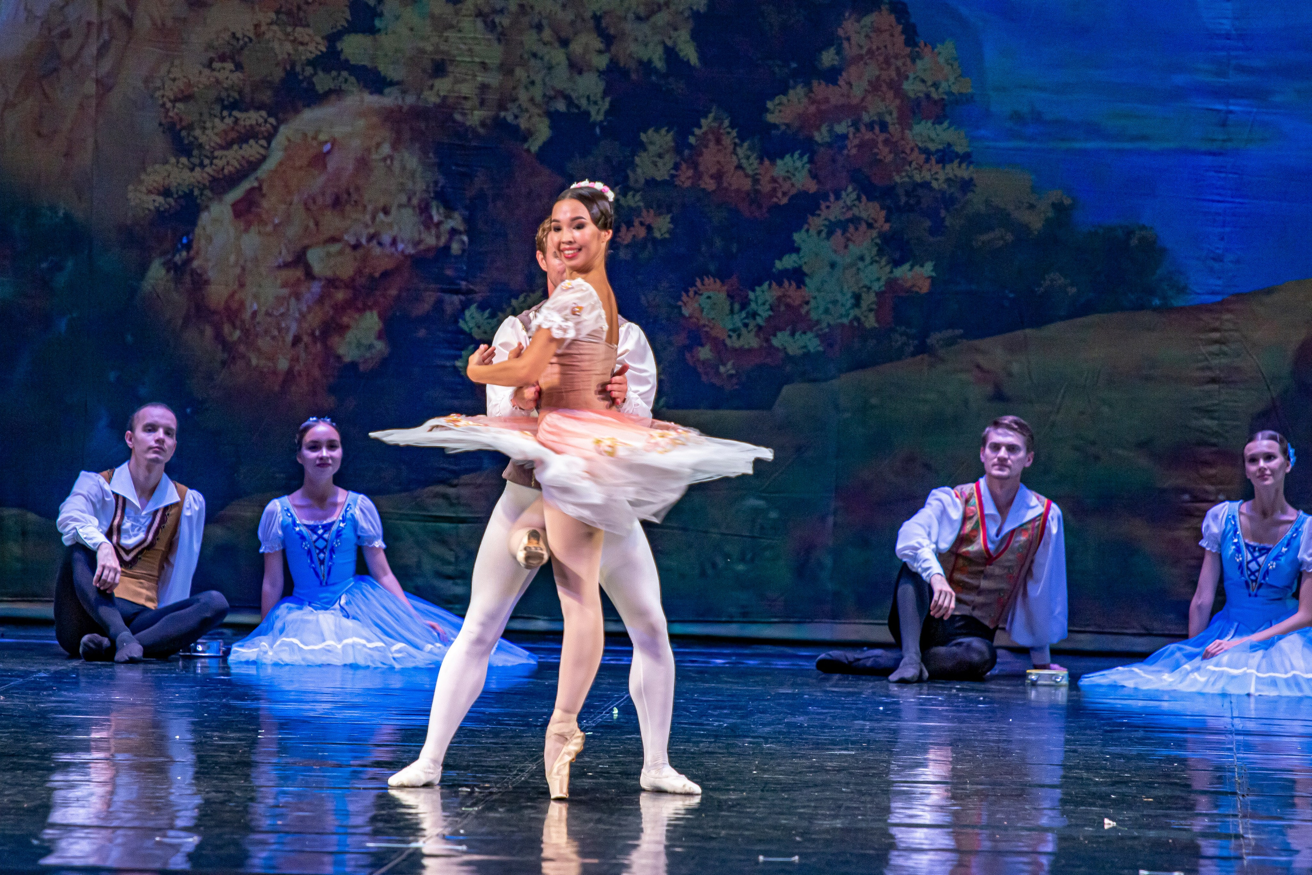 Жизель балет Марийского театра оперы и балета на сцене Зимнего театра. Фотограф в Сочи Юрий Шептаев