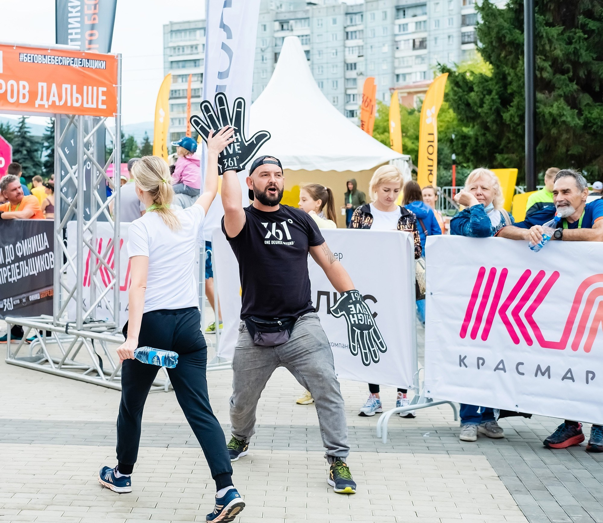 Репортаж Забег в Красноярске