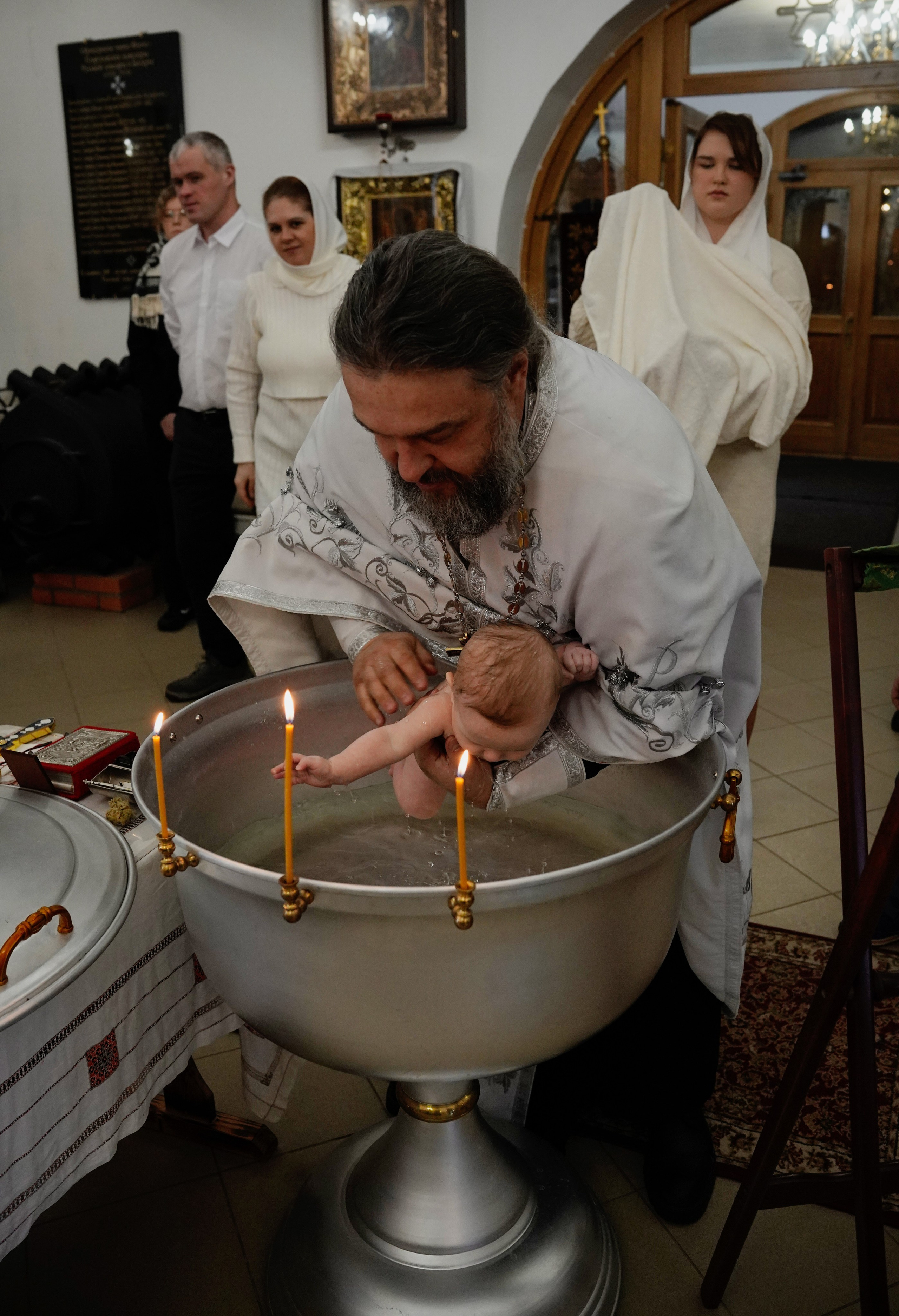 Крещение Марии. Студийный и портретный фотограф в САНКТ-ПЕТЕРБУРГЕИрина Махаон