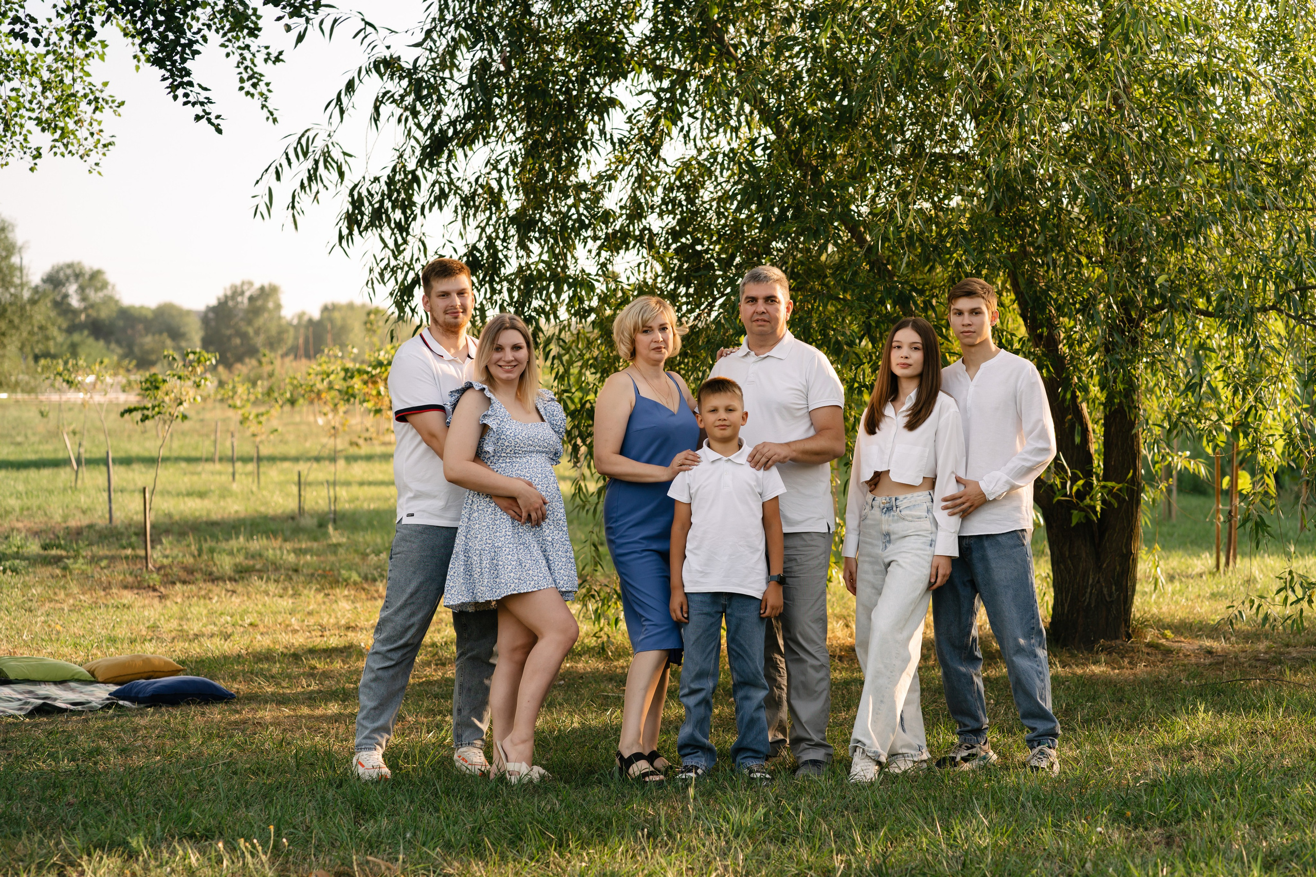 Большая семья. Семейный фотограф и видеограф Ростов-на-Дону