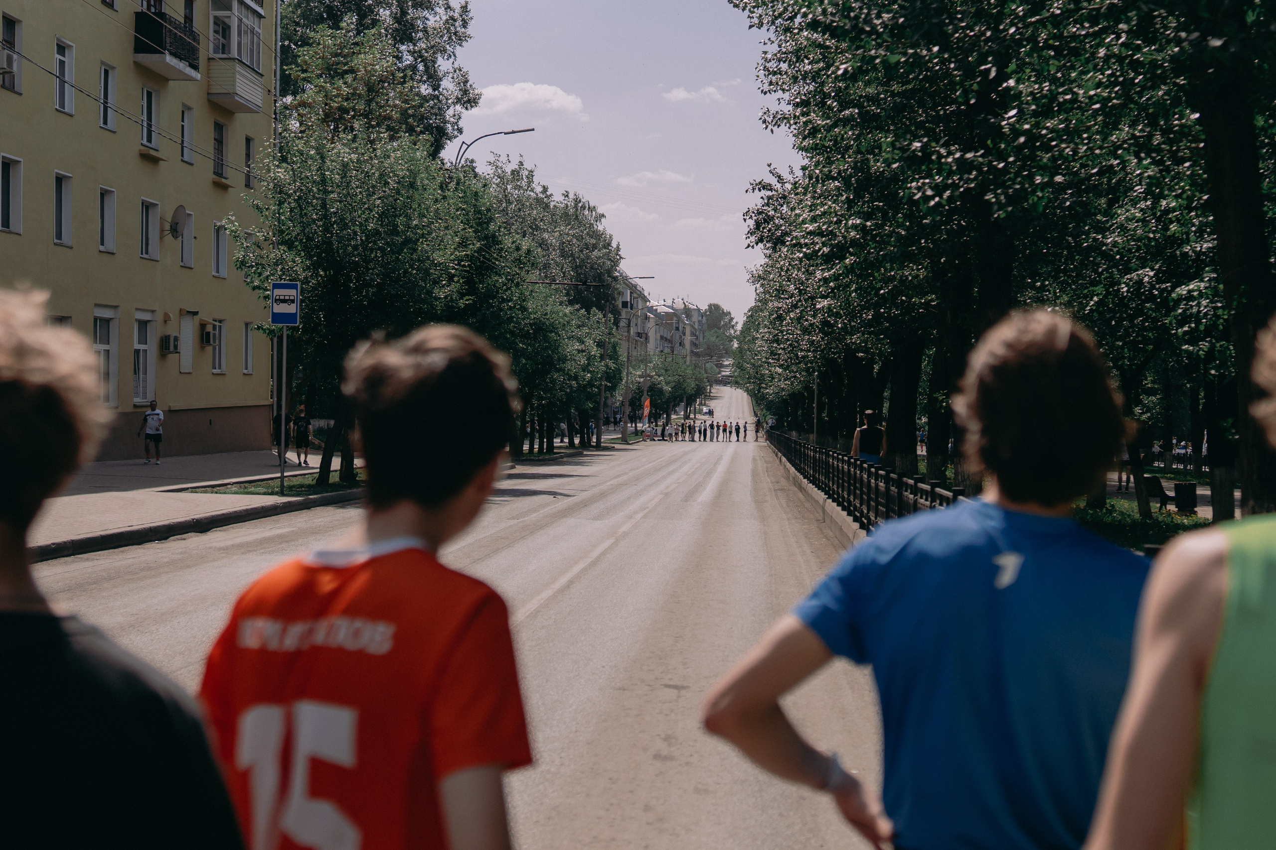 Легкоатлетическая эстафета. Фотограф Валерия Кононова