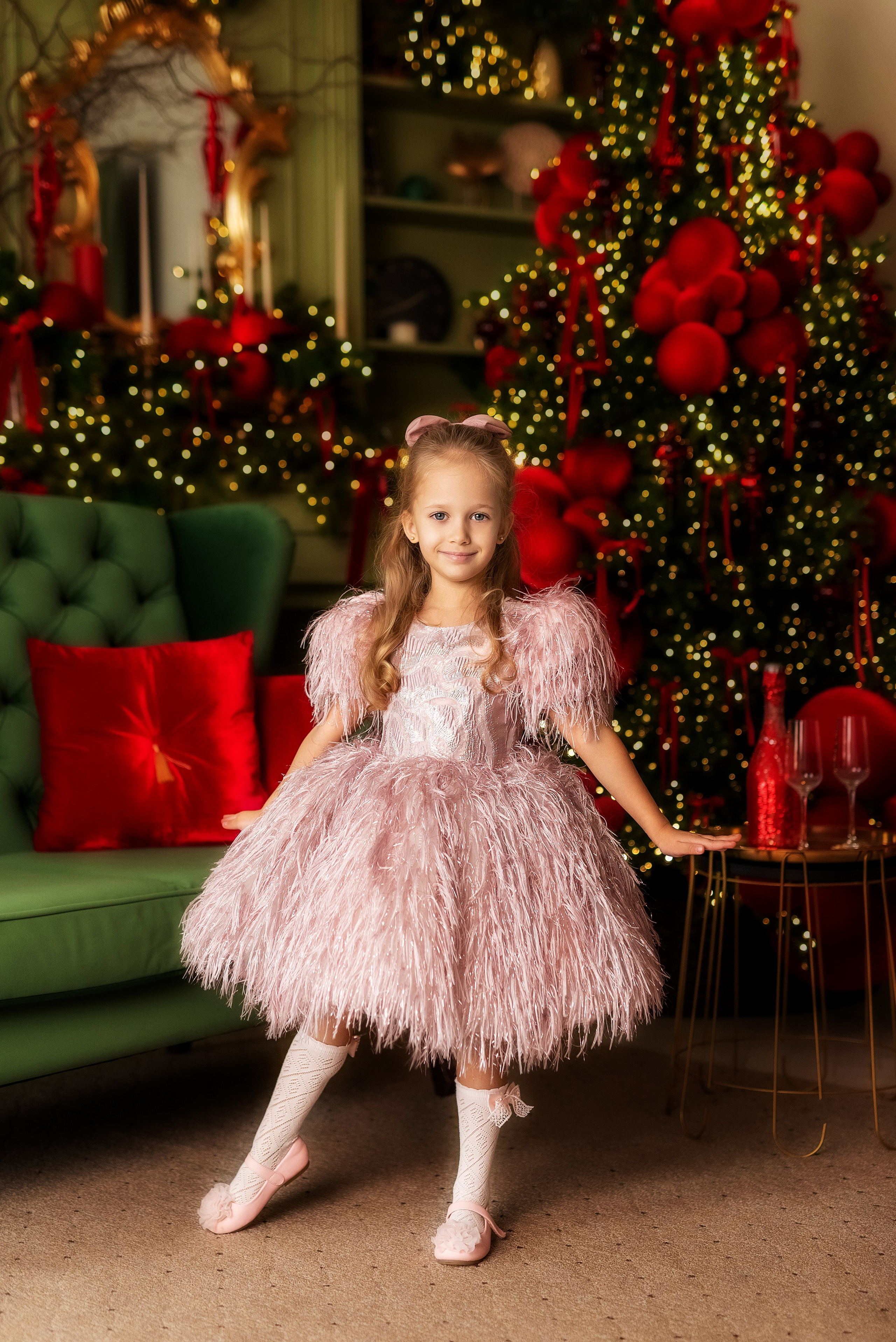 Новогодняя семейная фотосессия. Семейный, детский фотограф в Воронеже Анна Никитина