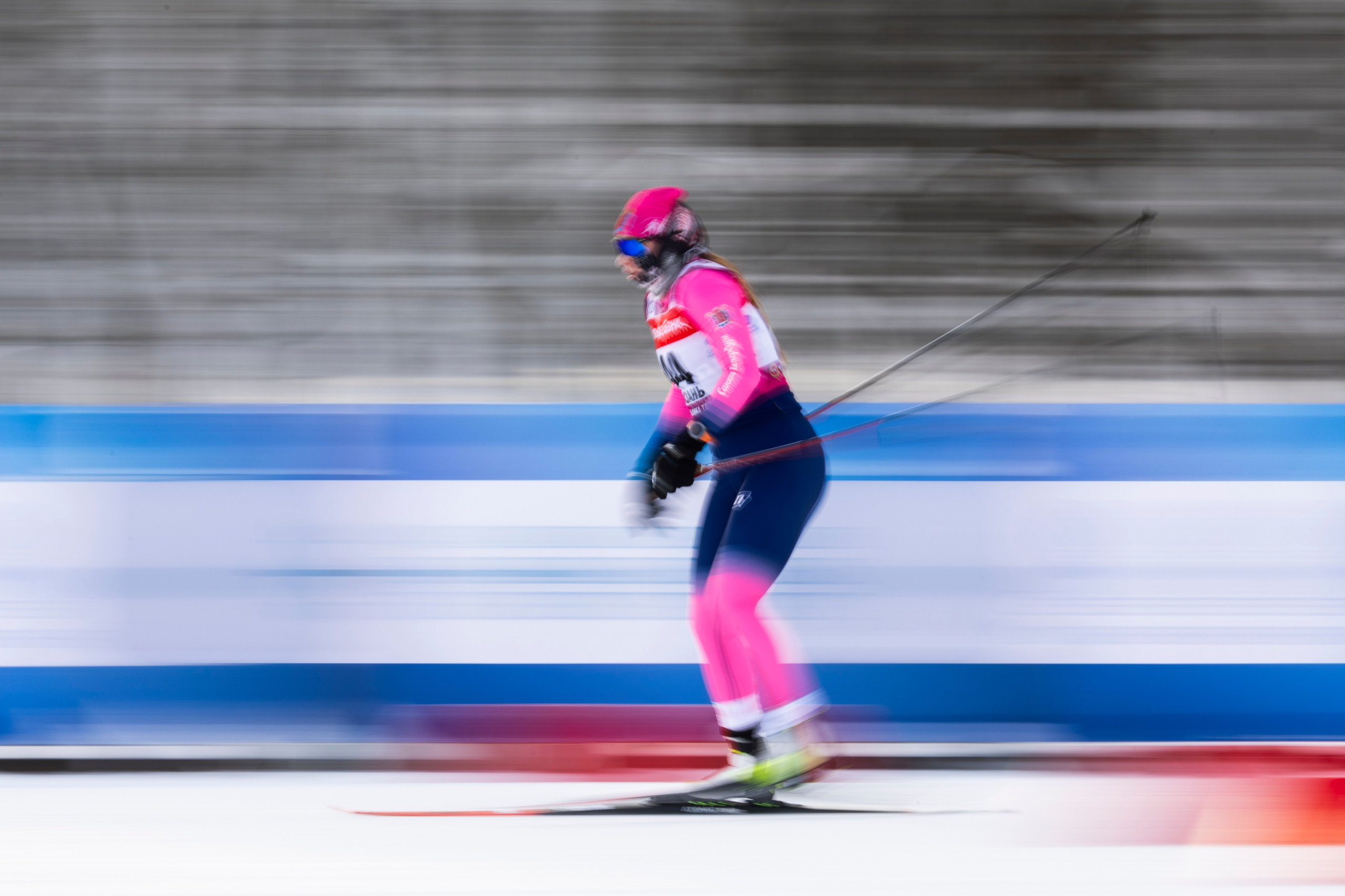 Кубок России по лыжным гонкам 2024. Скиатлон девушки. Спортивный репортажный фотограф Казань Нафис Сиразетдинов