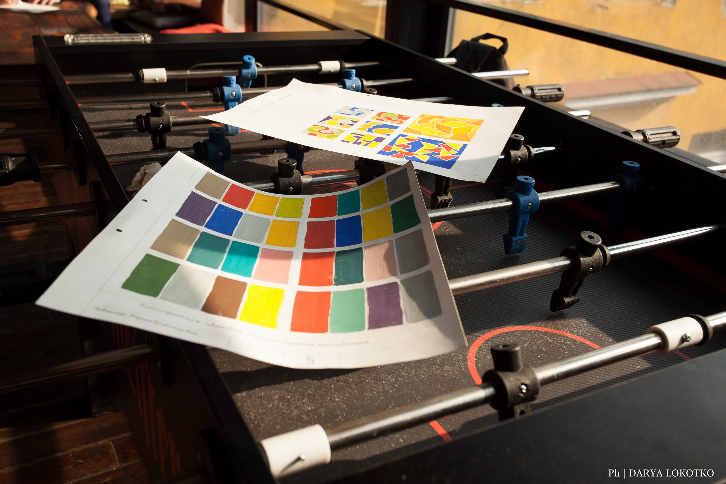 Мастер класс Fluid Art. Фотограф Дарья Локотко в Красноярске