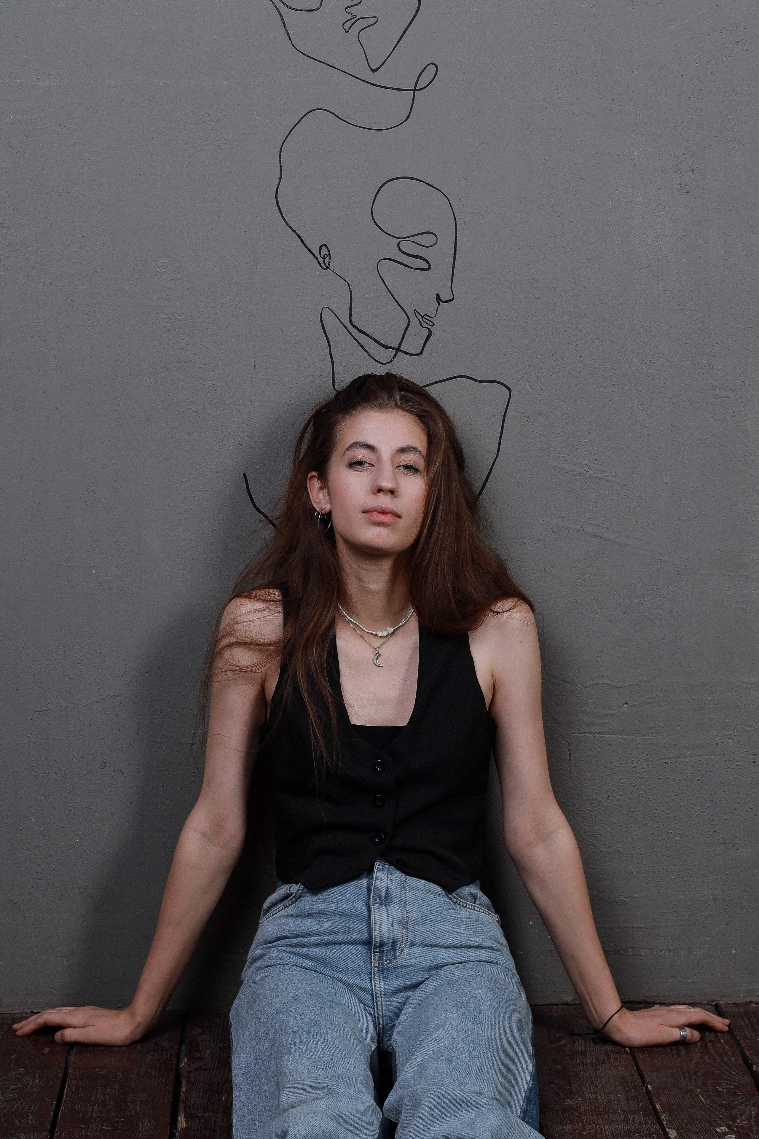 Студийная съемка актрисы. Евгения Волошина Фотограф Москва / Белгород