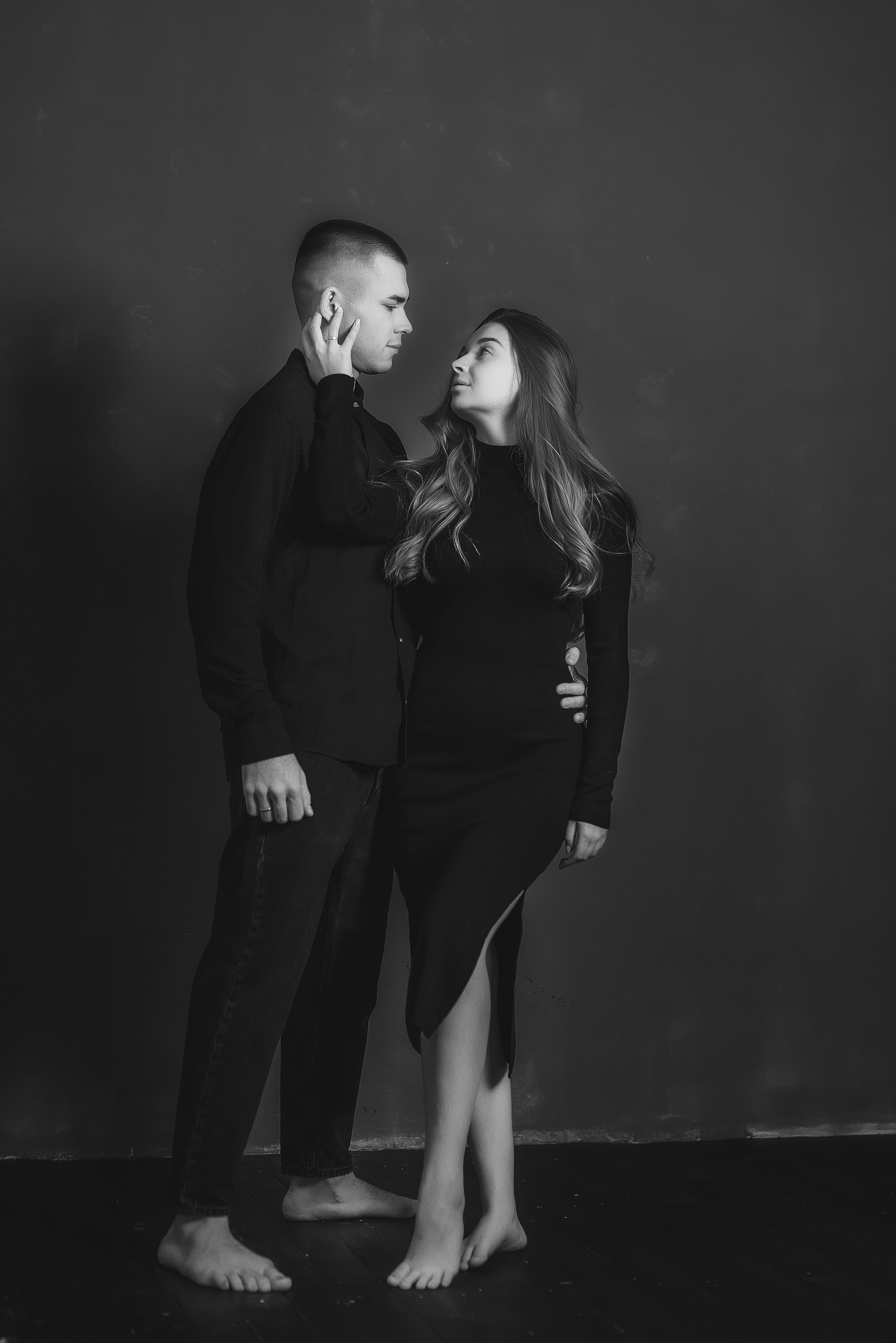 Love story в ЧБ. Семейный, детский фотограф в Воронеже Анна Никитина