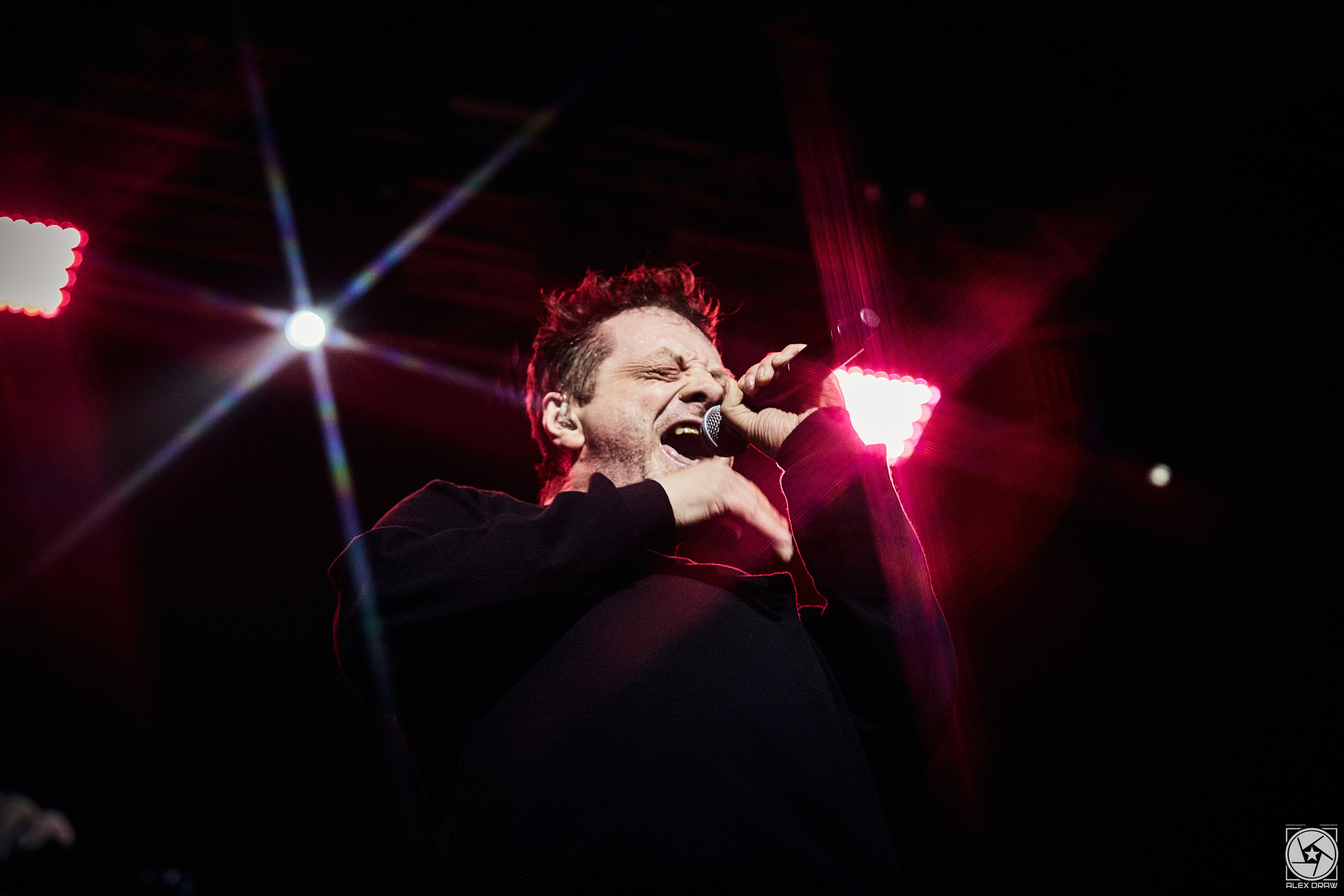 Глеб Самойлов Агата Кристи 35 лет! 06.12.2023 Гранд Холл Сибирь. Фотограф Москва Concerts photo / Fashion photо