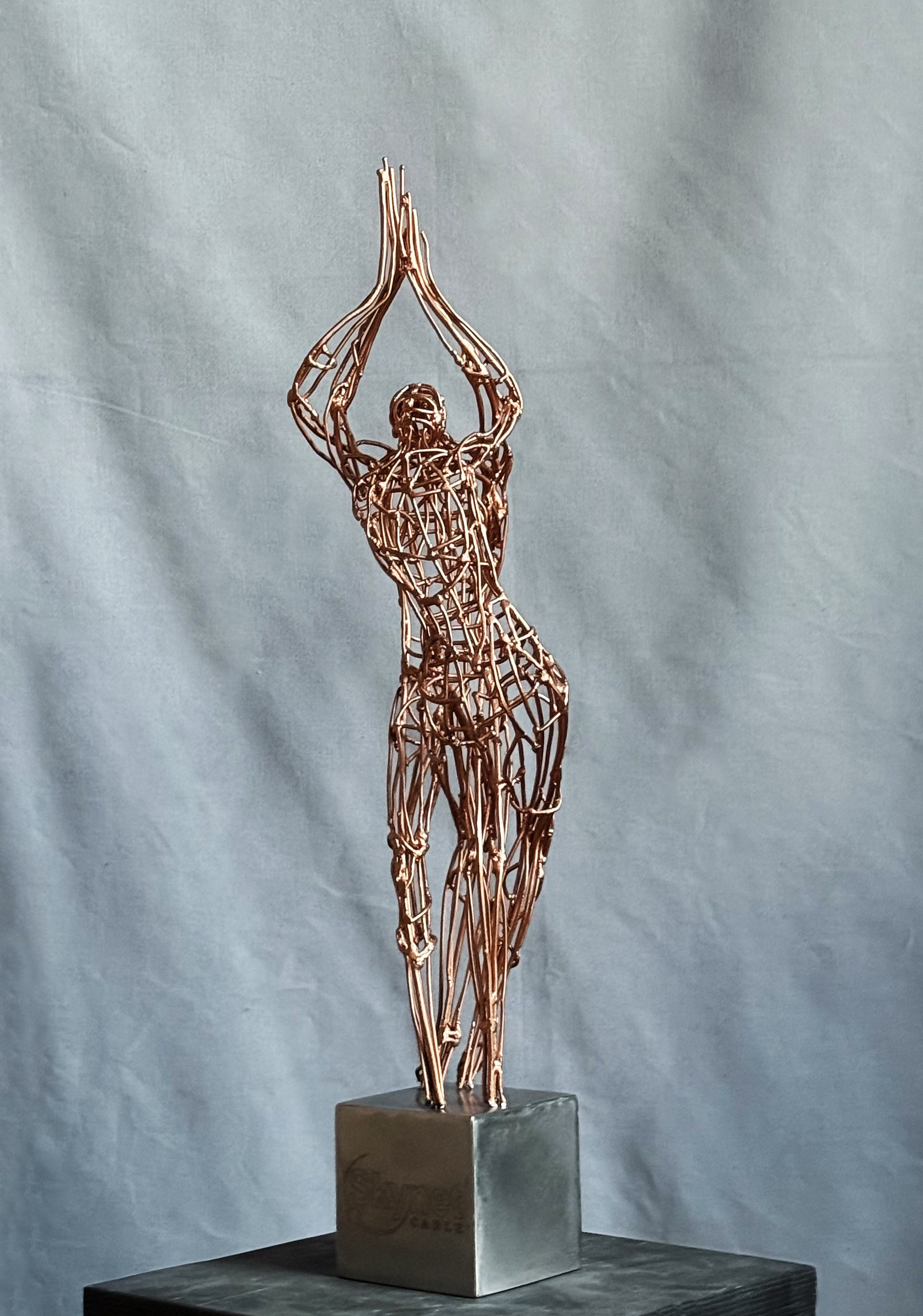 Витая пара / Twisted pair_2025. Художник — скульптор Антонина Фатхуллина