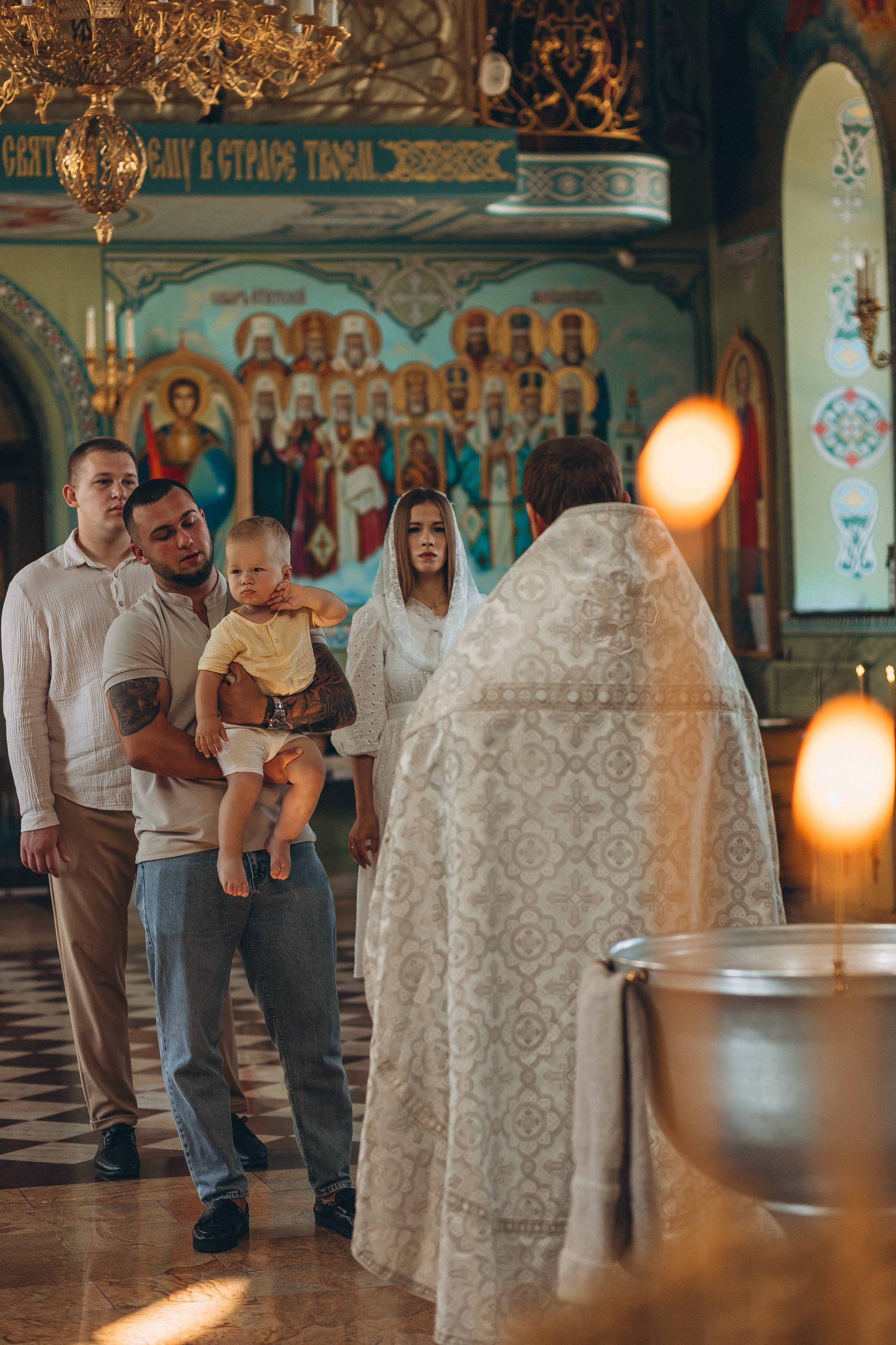 Крещение Максима. Семейный фотограф в Волгодонске Краченцева Анна
