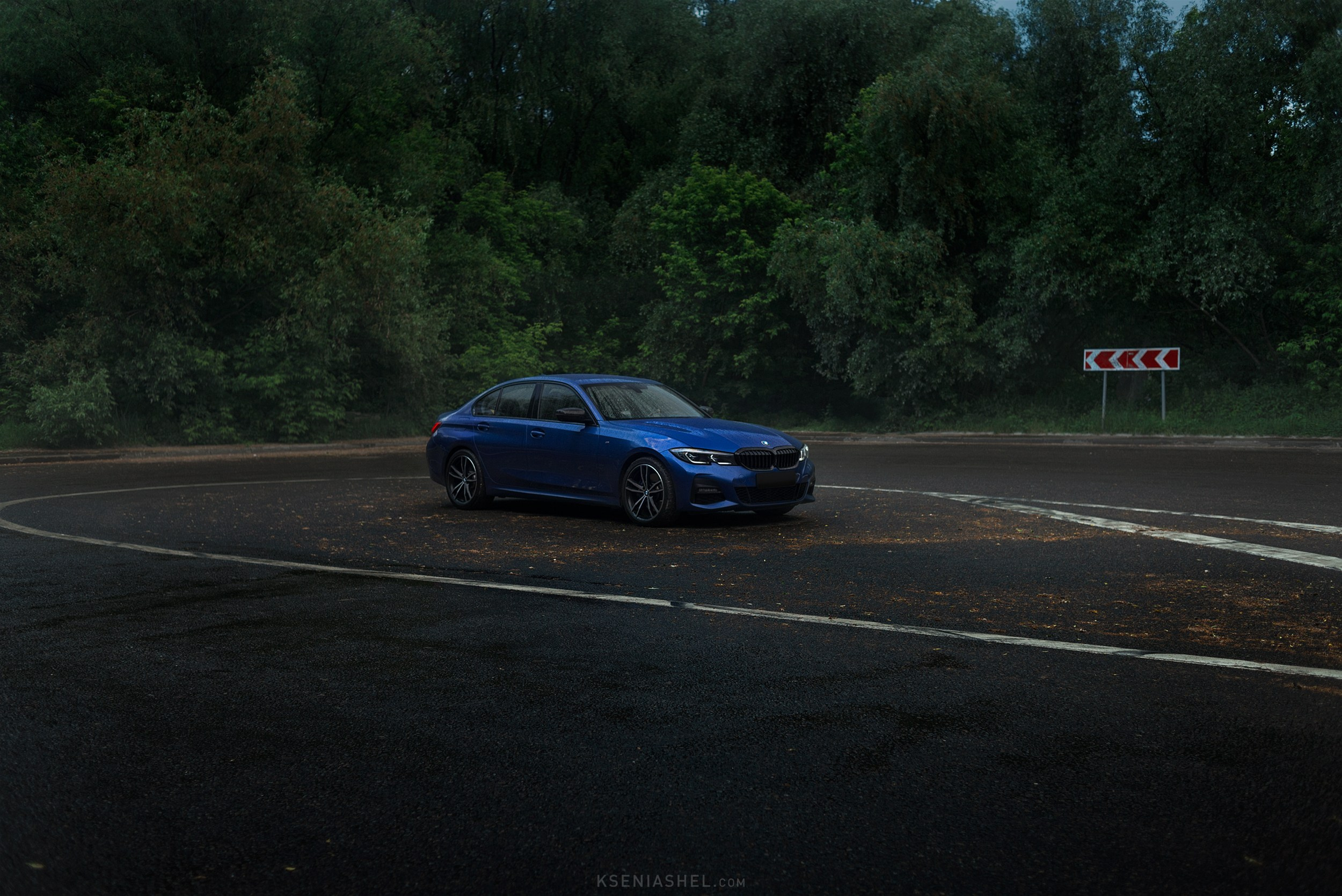 BMW 330d. Автомобильный фотограф Ксения Шел