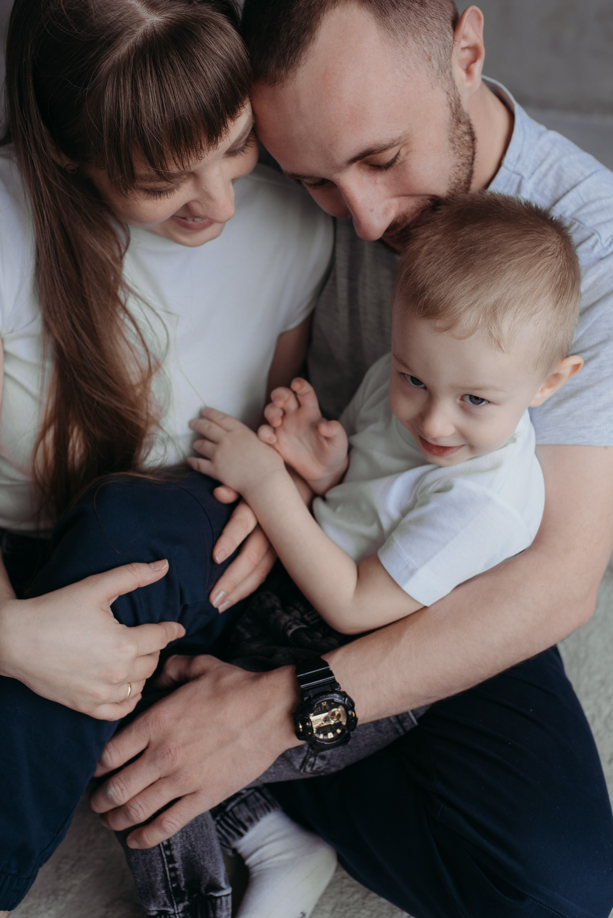 Вика, Леша и Саша. Семейный и детский фотограф в Новосибирске и Краснообске — Анна Ким