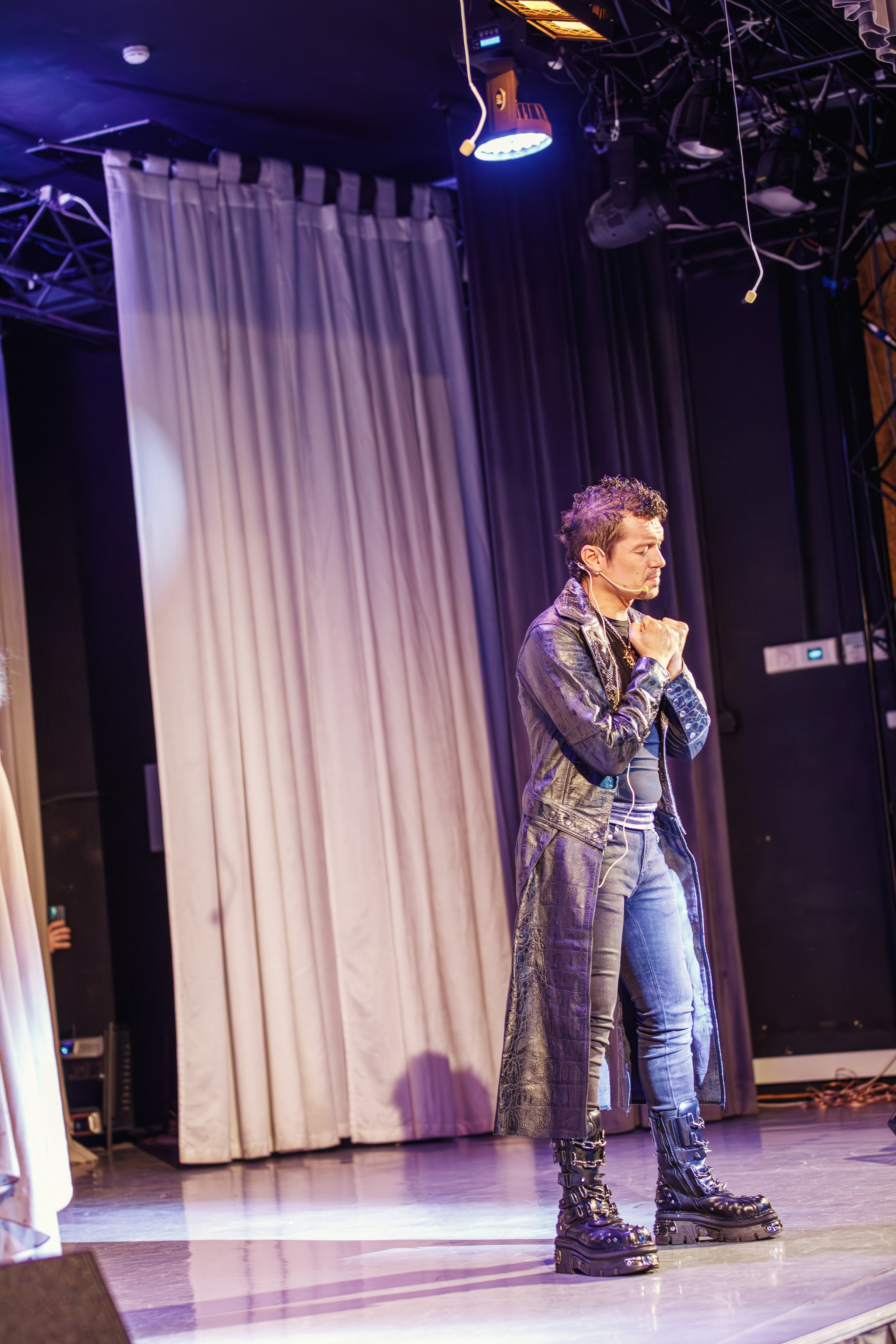 Мюзикл. Скрипка Паганини. Бэкстейдж. Фотограф портретист в Троицке и Москве Иван Парусиди