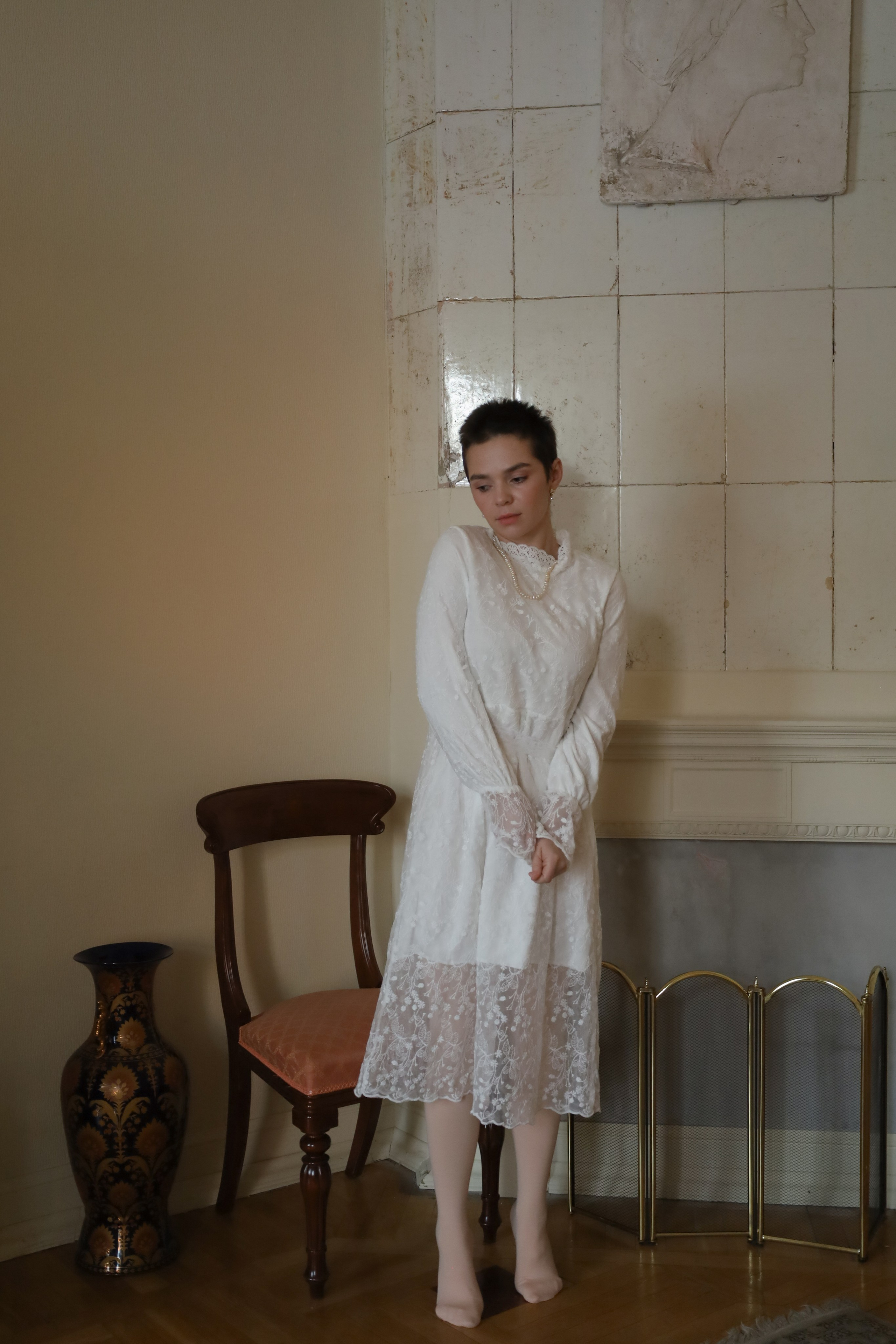 Актриса в особняке. Фотограф Химки Анна Татарских