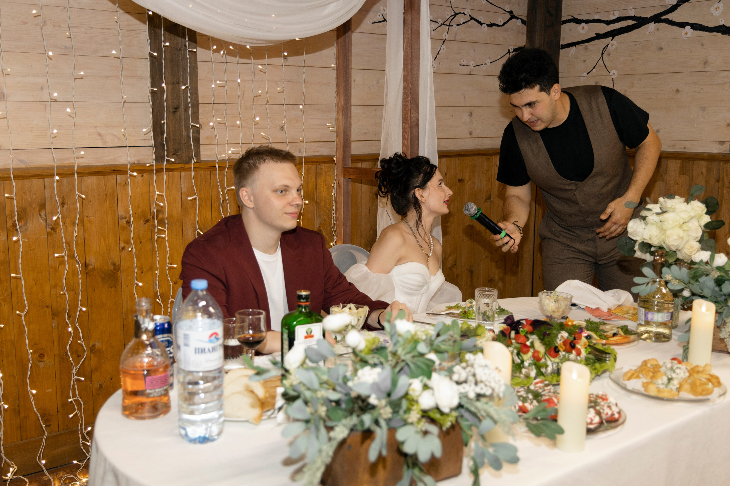 Репортаж свадебного вечера. Свадебный фотограф Александра Попова