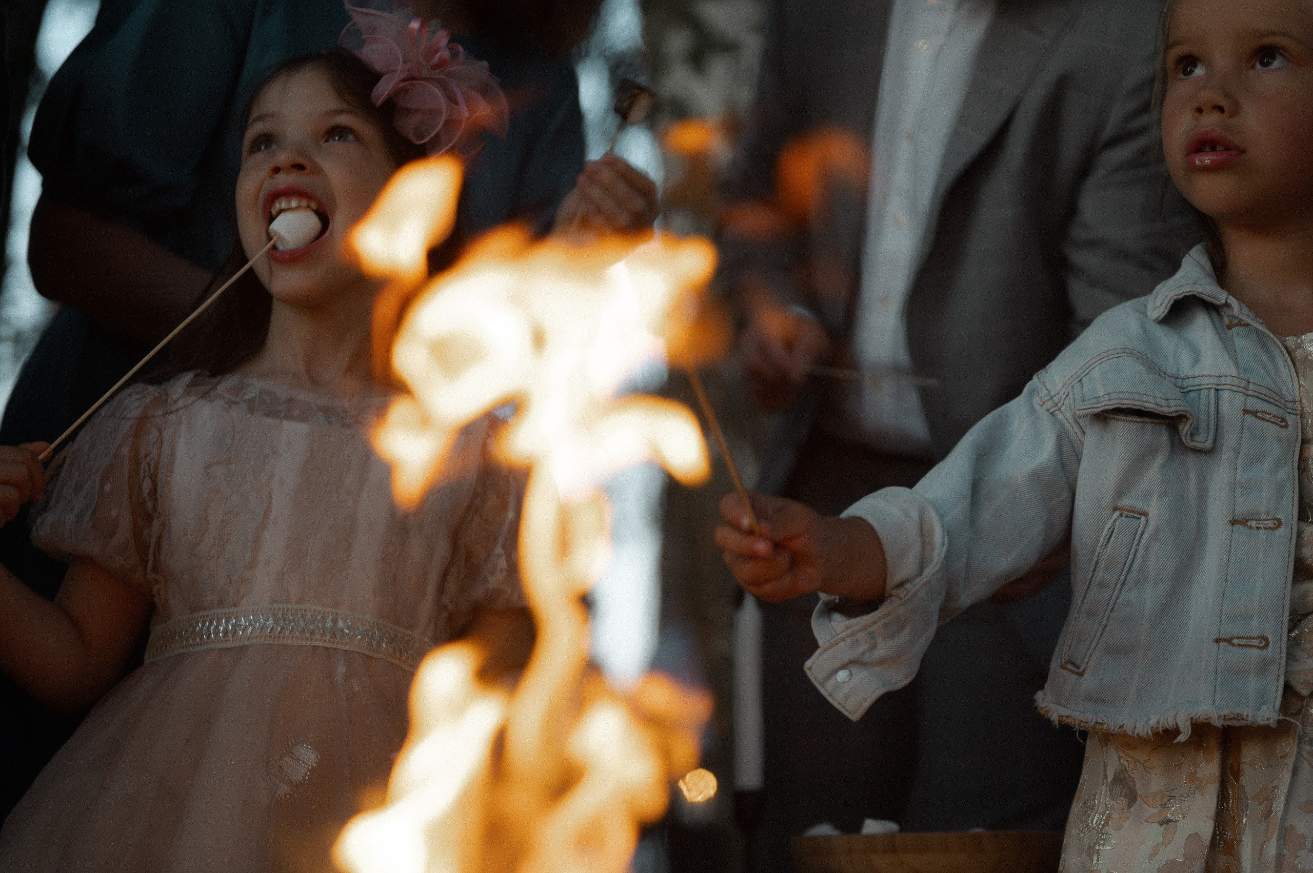 Камерный свадебный ужин в березовой роще. Афина Ефимова. Свадебный фотограф Москва