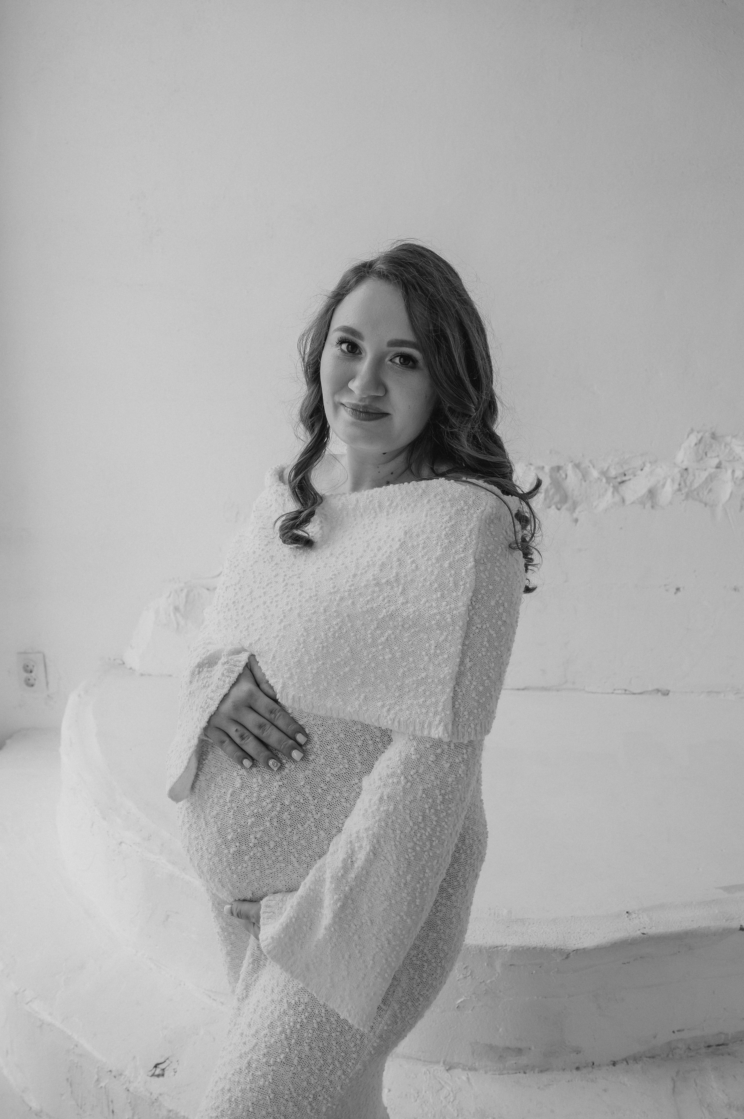 Оля и Никита в ожидании малыша. Фотограф Мария Строгонова