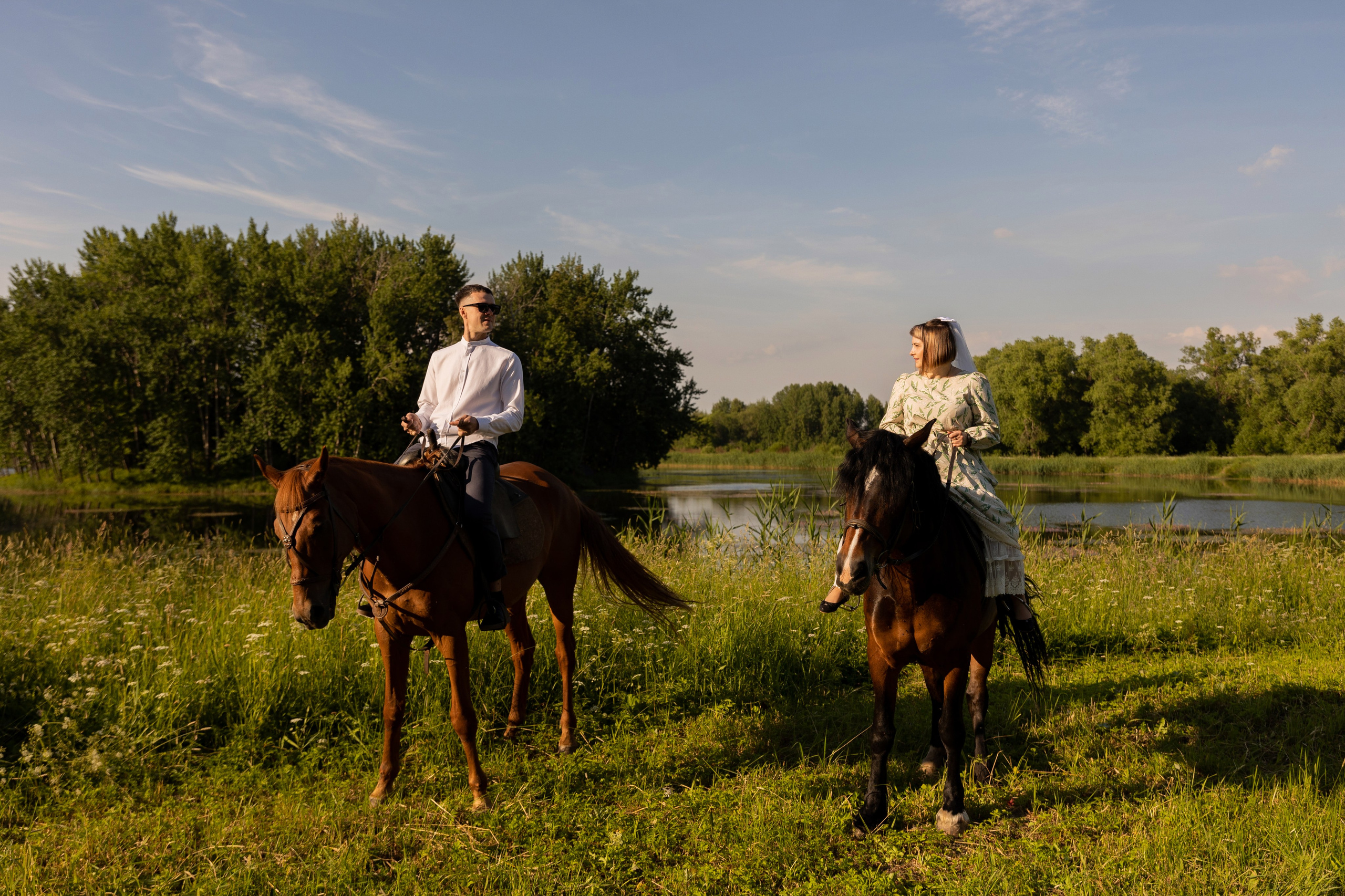 Фотопрогулка на лошадях. Семейный и свадебный фотограф в Санкт-Петербурге Татьяна Швыкова