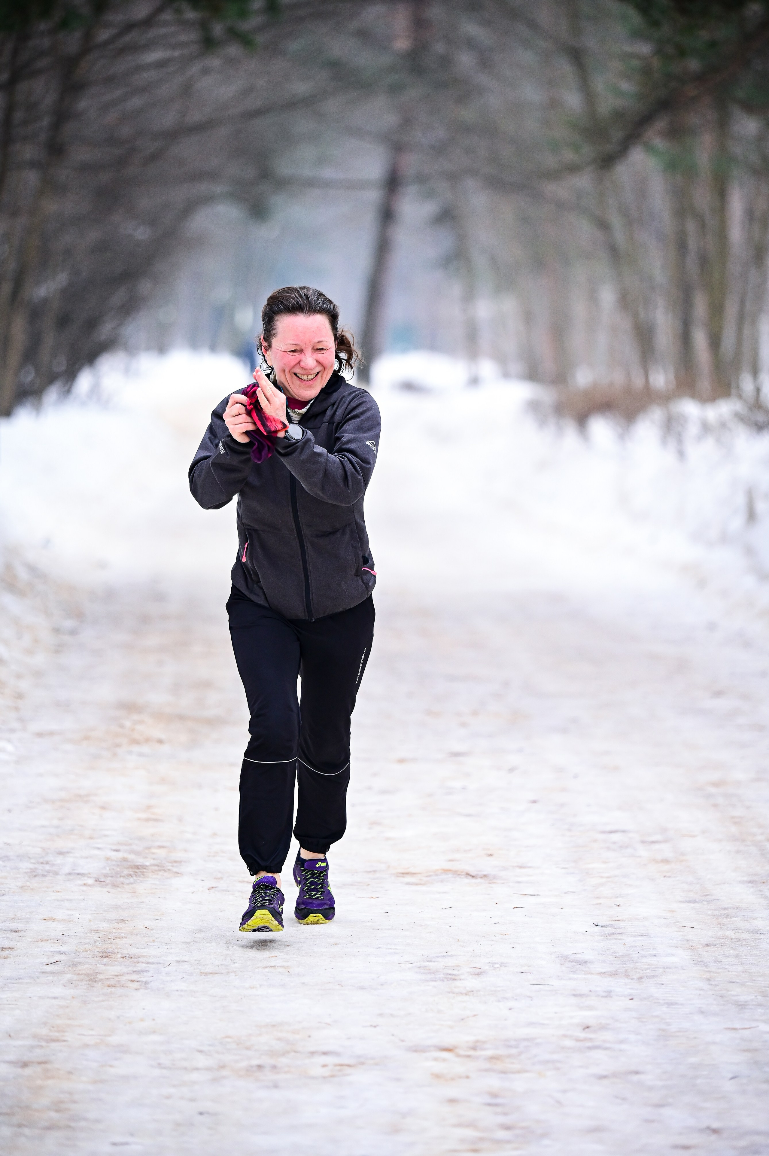 Sat9am5km Кузьминки (02.03.24). Фотограф | Ирина Гамзинова | Москва