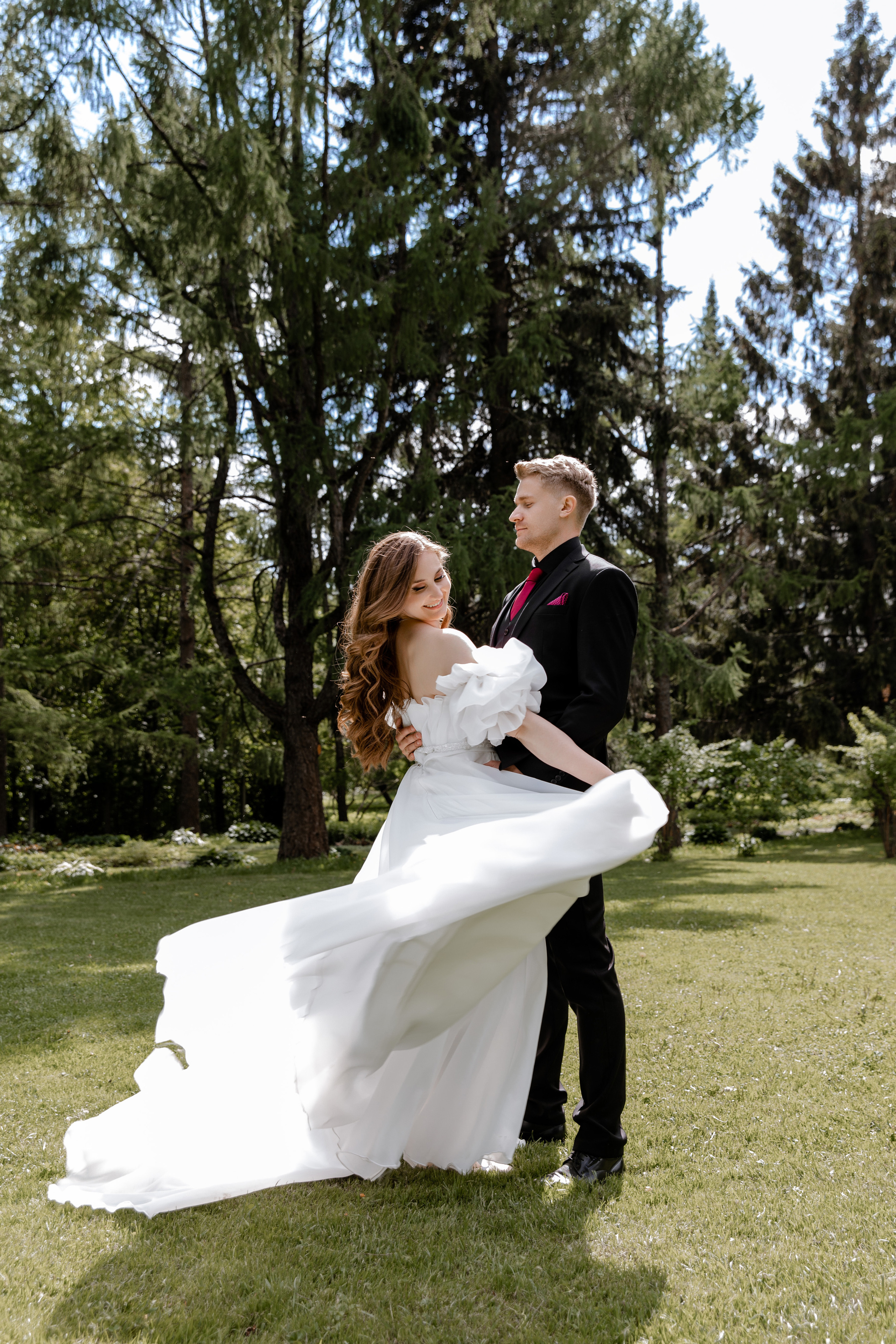 Свадебный день Семёна и Камиллы. Свадебный фотограф Анна Бабахина