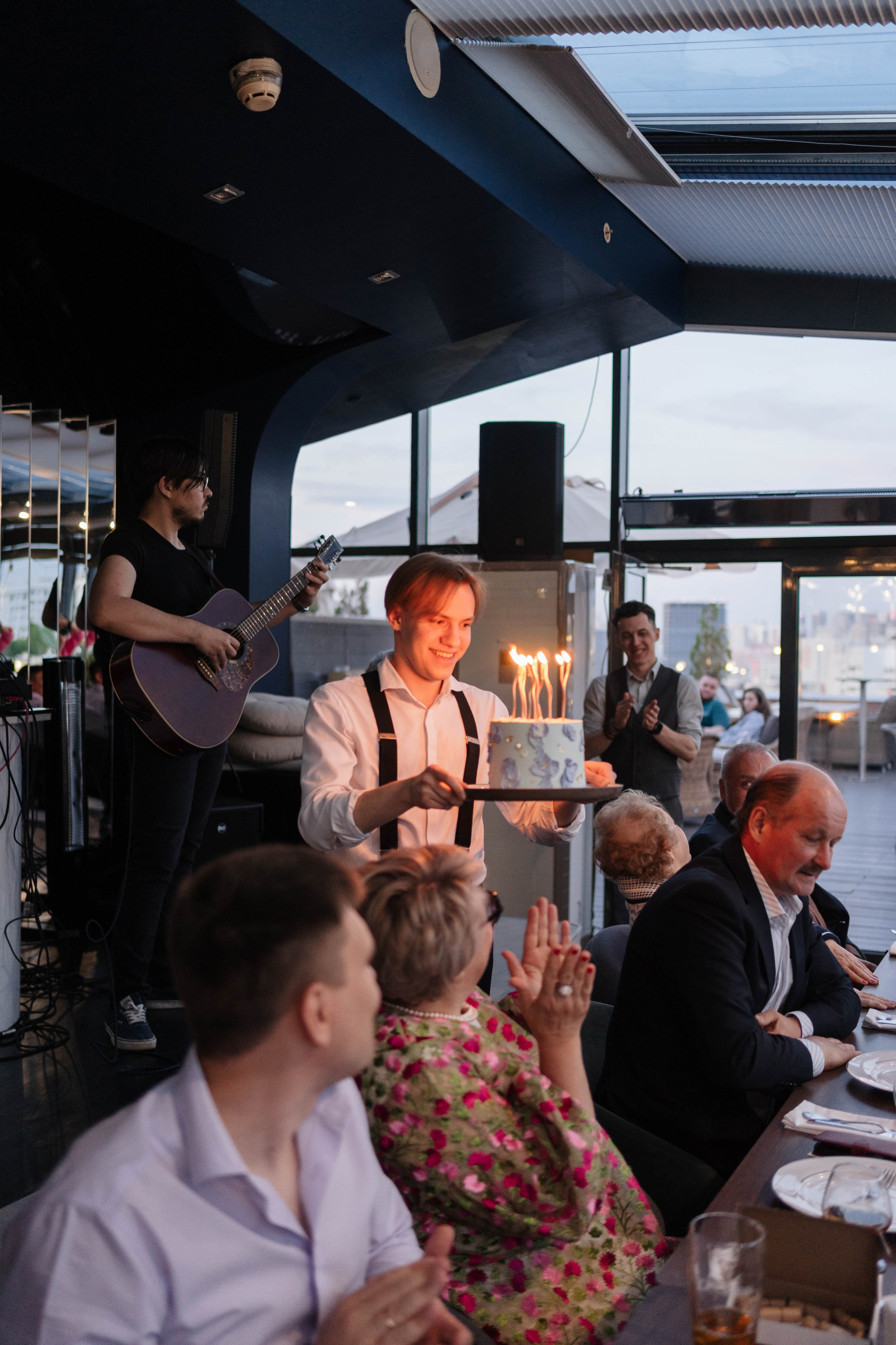 День рождения в ресторане Sky Lounge Уфа. Свадебный фотограф в Уфе  — Данилова Елена