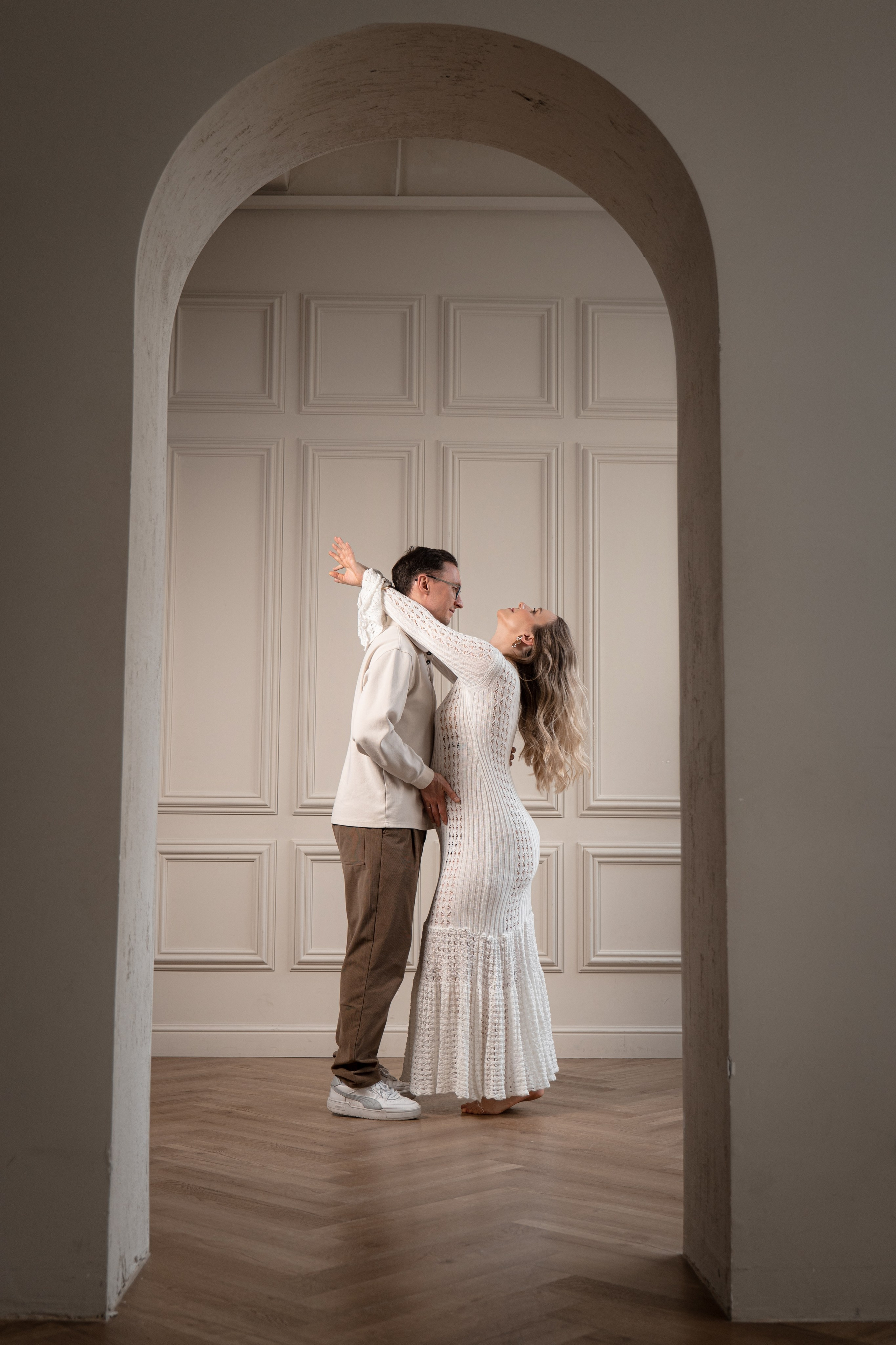 Семейная фотосессия в студии. Портретный и репортажный фотограф в Сочи Рамодина Юлия