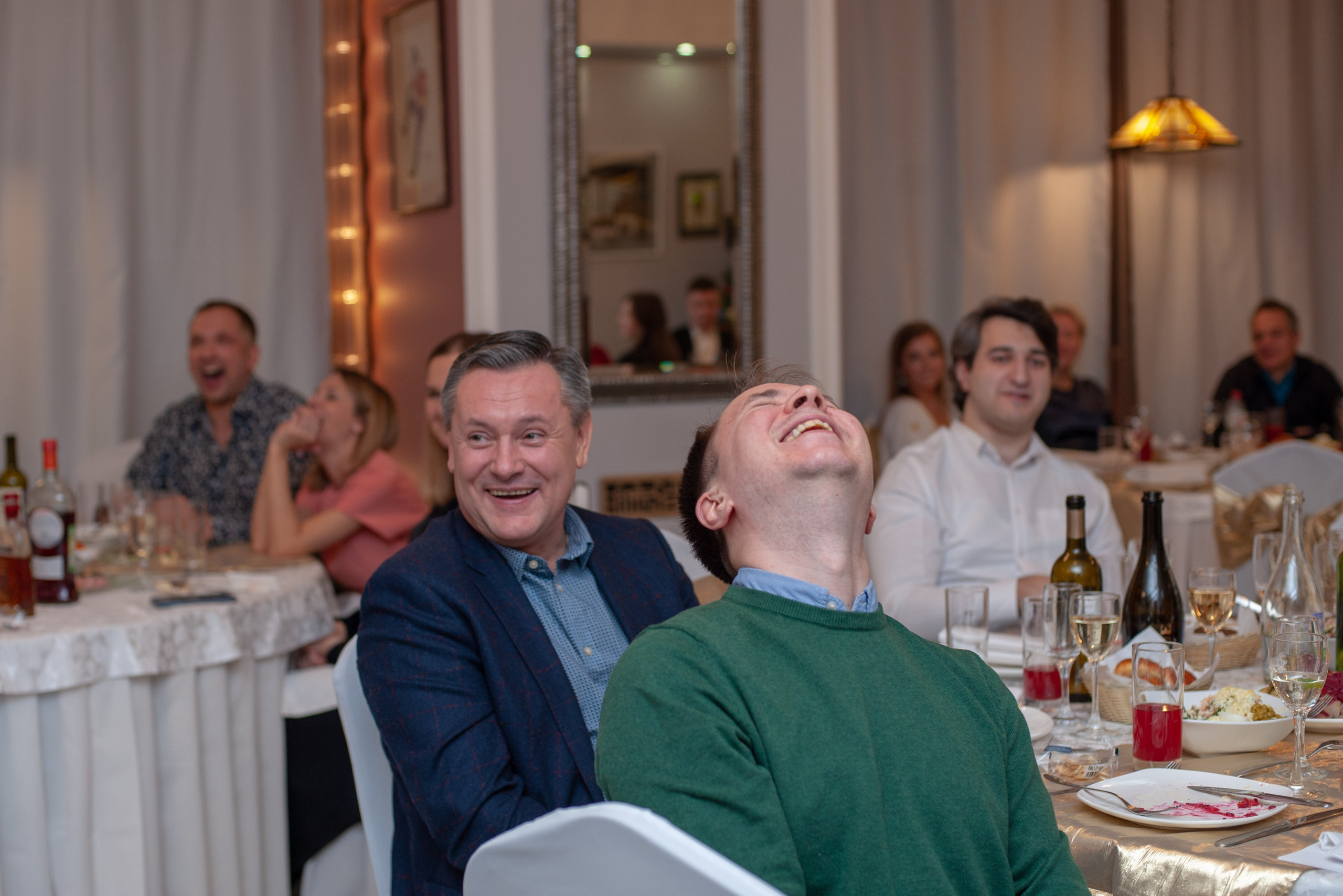 Корпоратив в ресторане Степнов. Фотограф Елизавета Потешкина