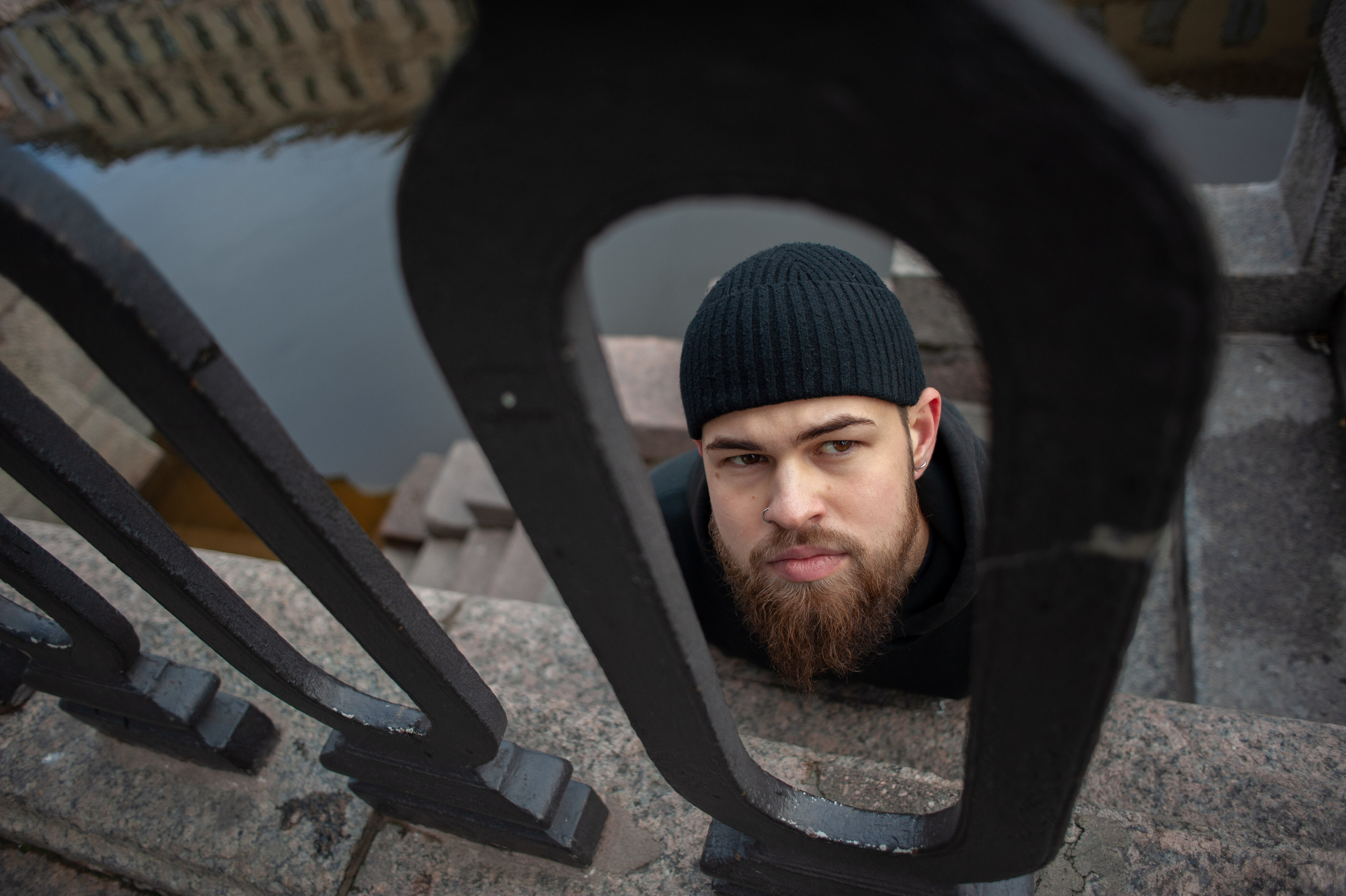 Мужская съёмка в городе. Фотограф Елизавета Потешкина