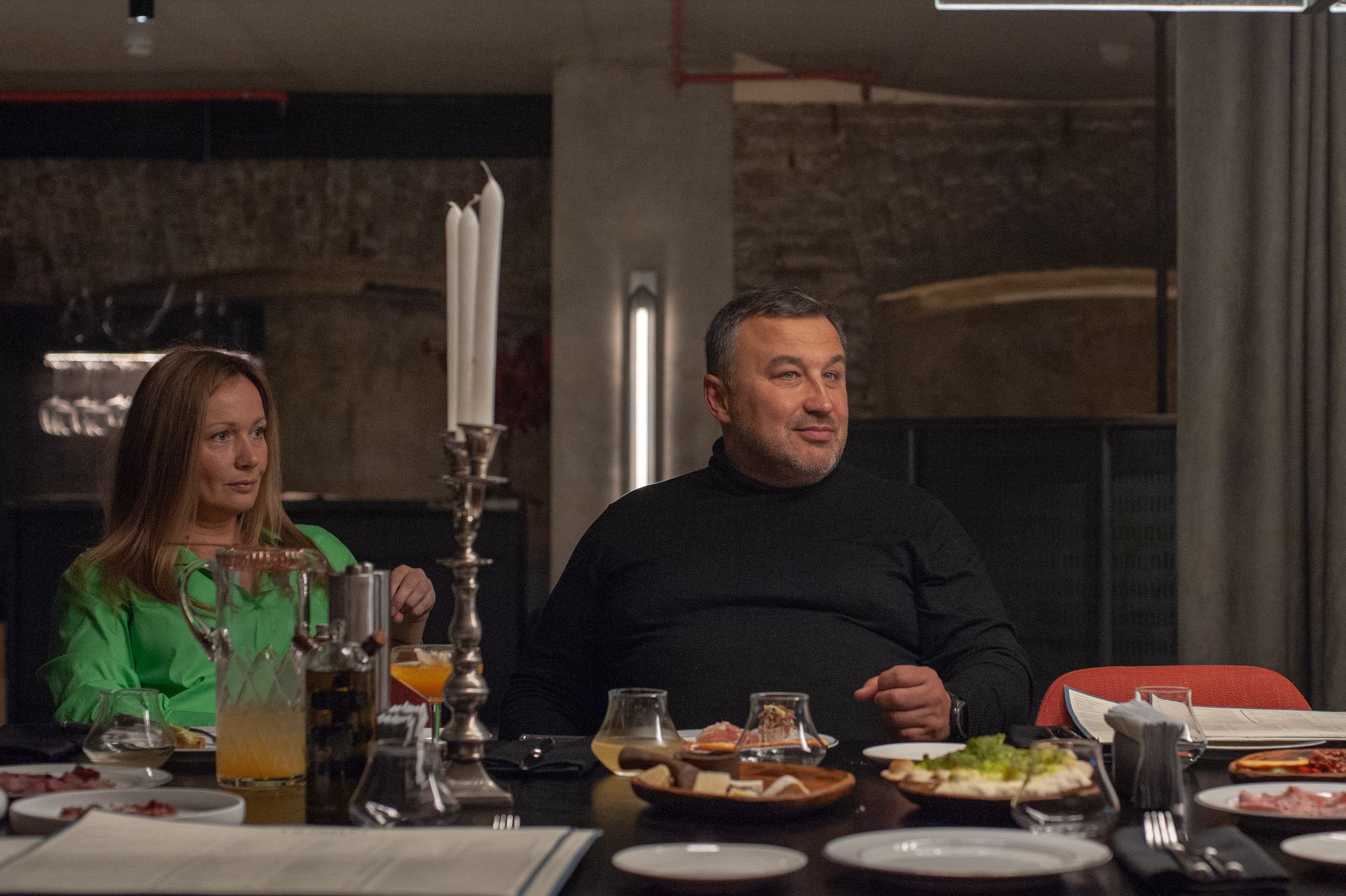 День рождения в ресторане Ognivo. Фотограф Елизавета Потешкина