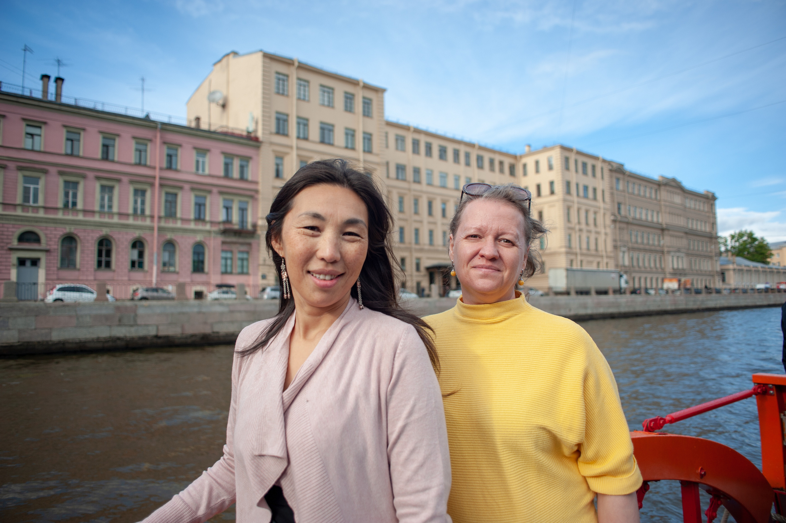 Корпоратив на катере. Фотограф Елизавета Потешкина