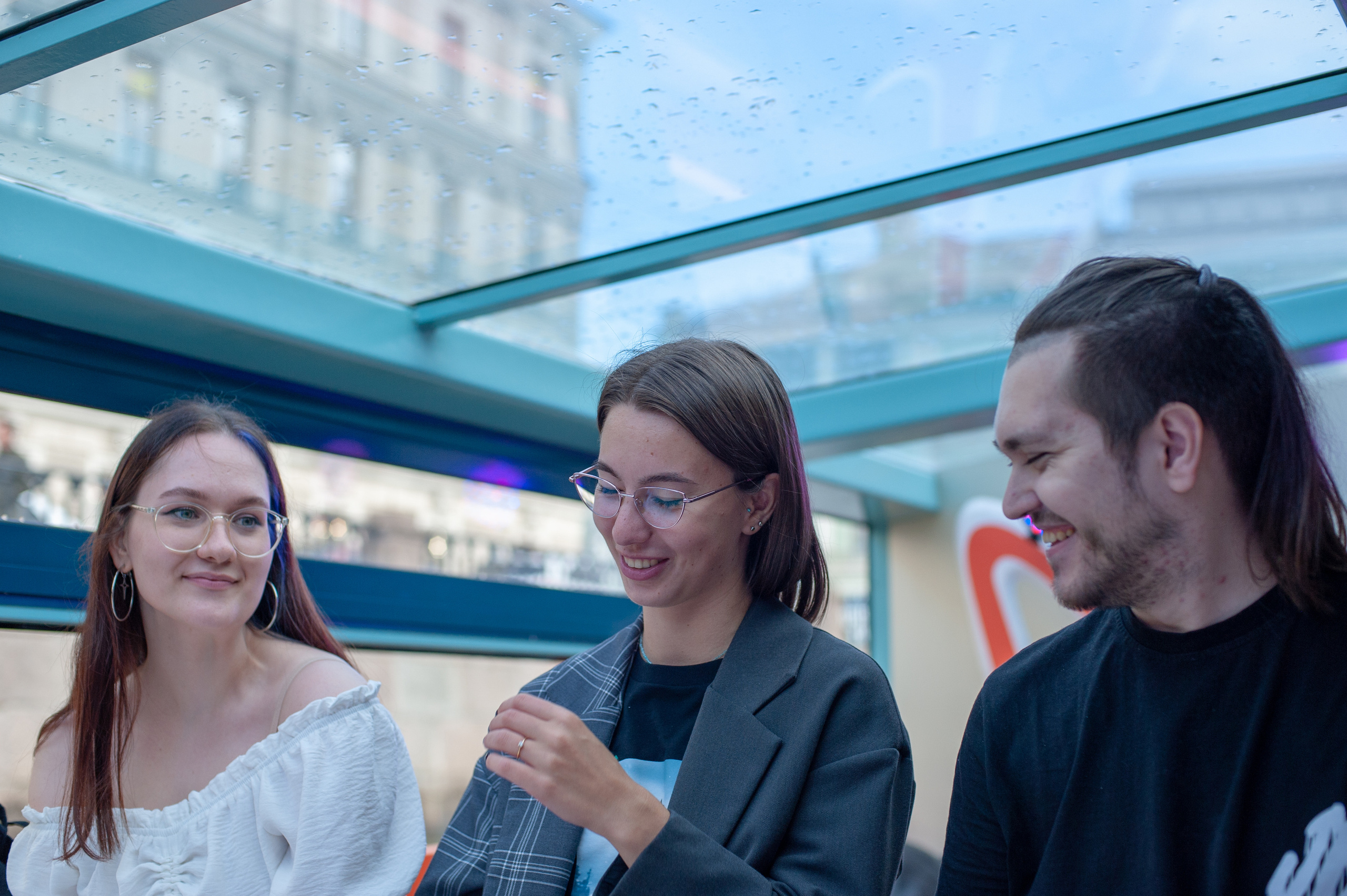 Корпоратив на катере. Фотограф Елизавета Потешкина