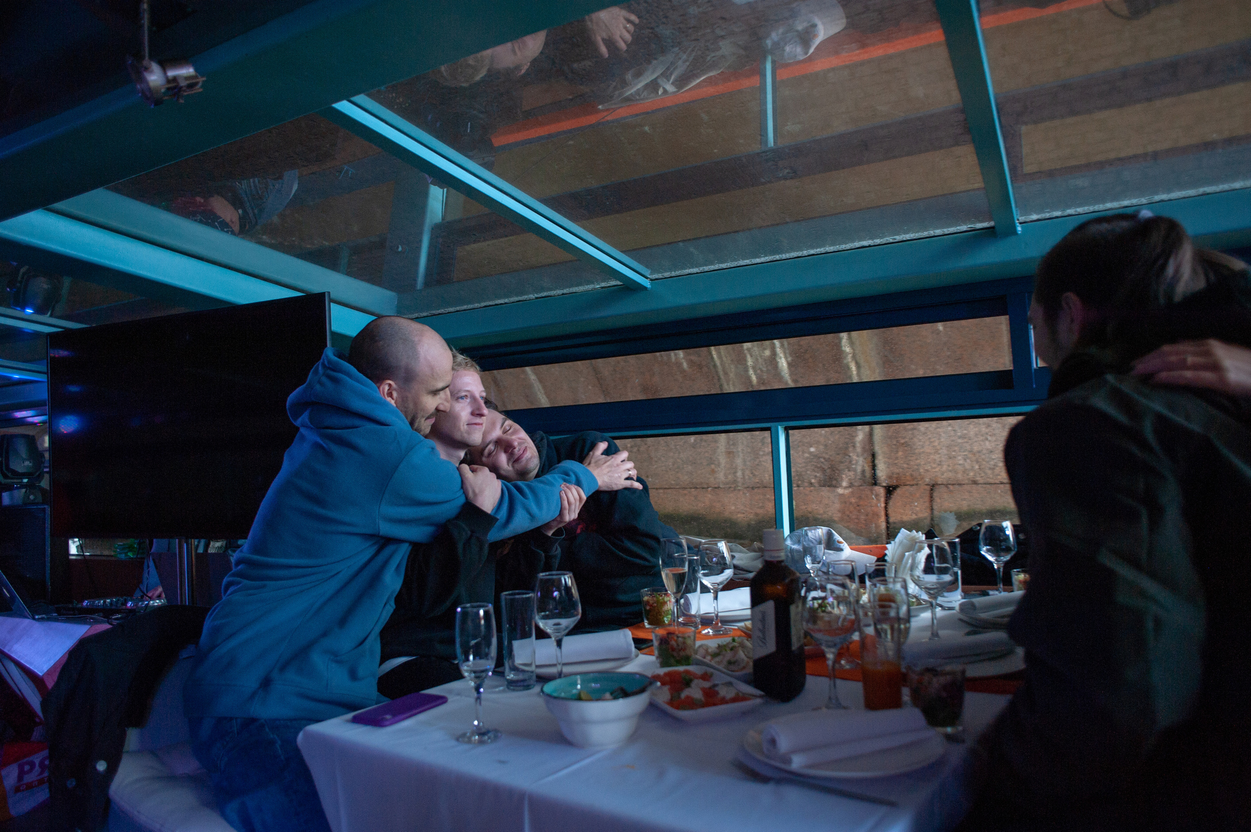 Корпоратив на катере. Фотограф Елизавета Потешкина